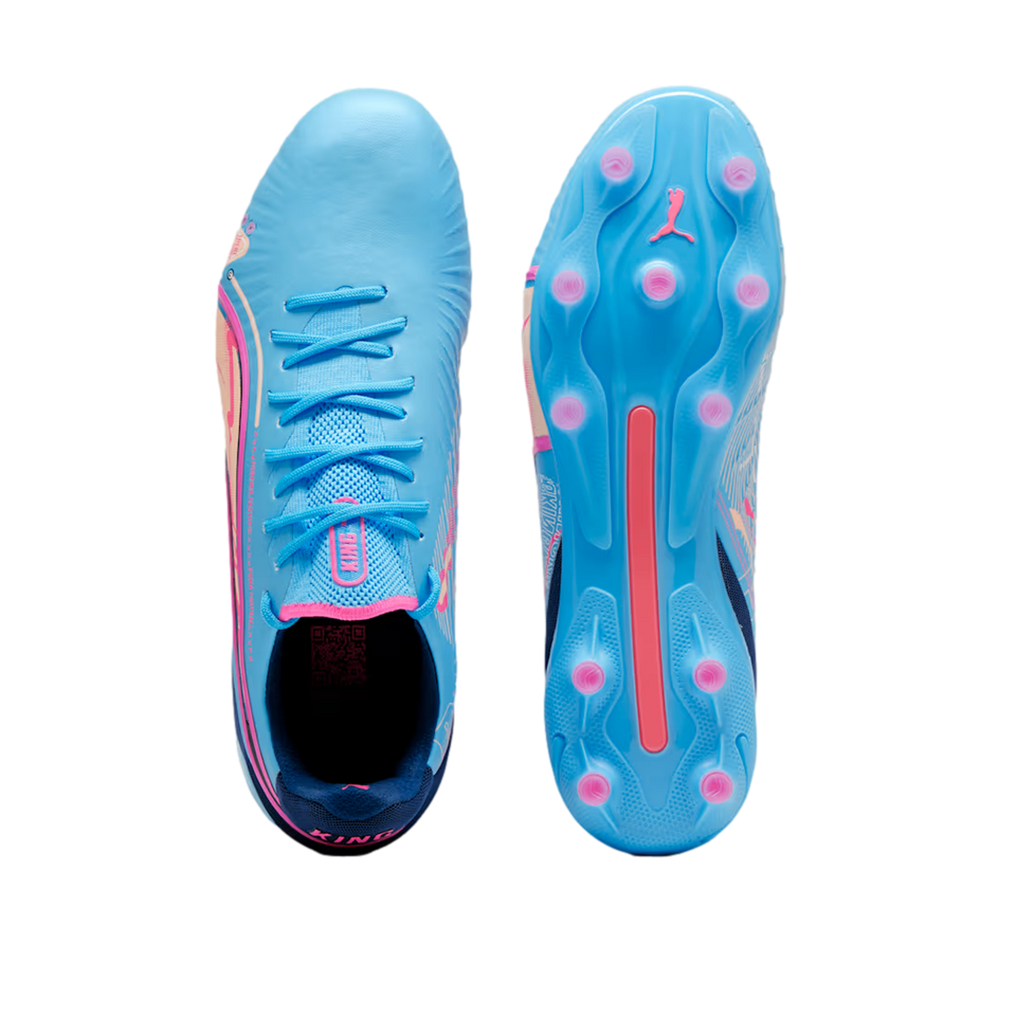 Puma bleu semelle transparente hotsell