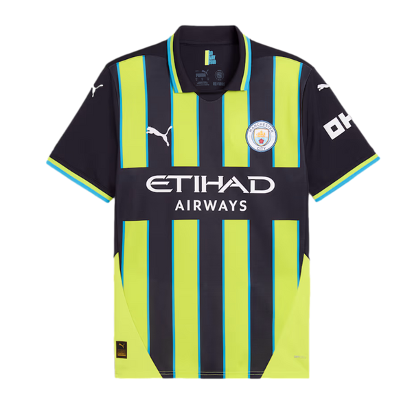 Puma Manchester City 24/25 Away Jersey Soccer 775086-02 Blue Puma Manchester City 24/25 Away Jersey Soccer 775086-02 Blue