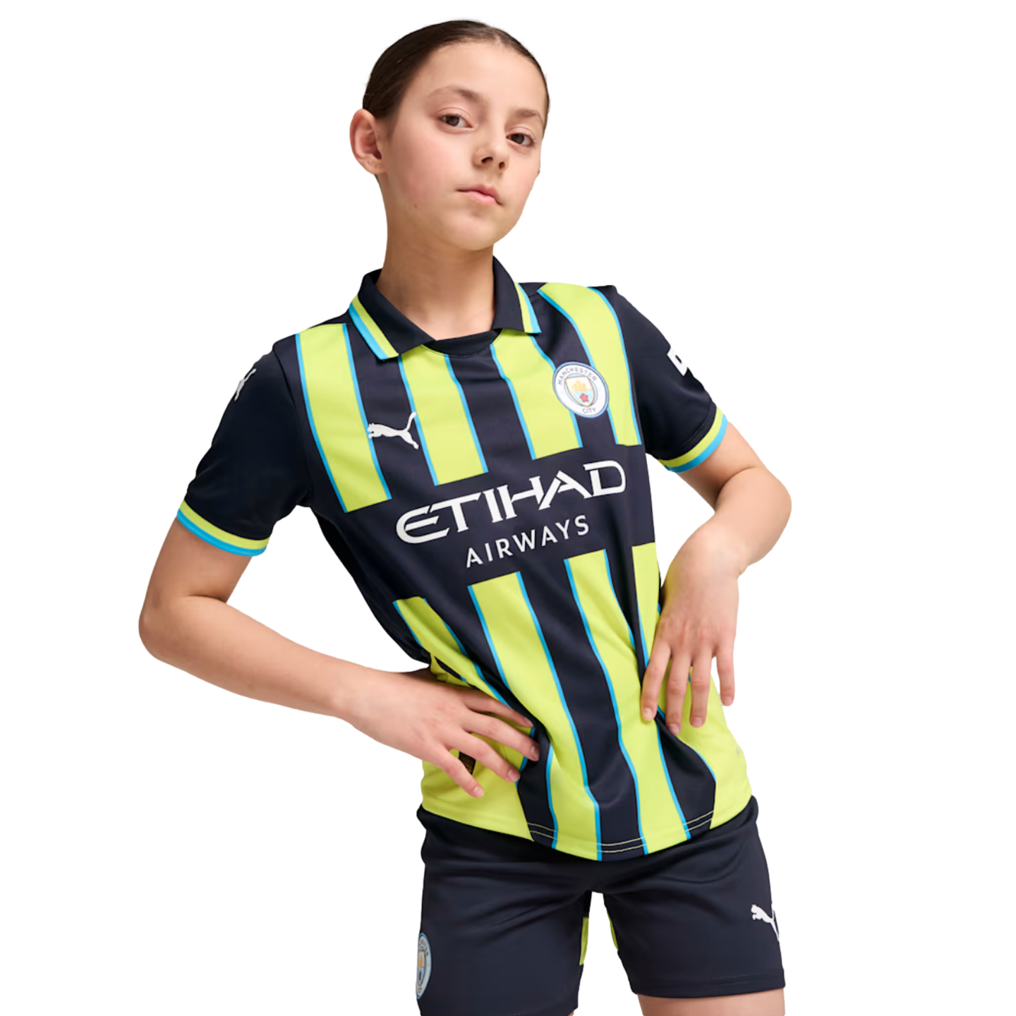 Maillot extérieur Puma Manchester City 24/25 pour jeunes