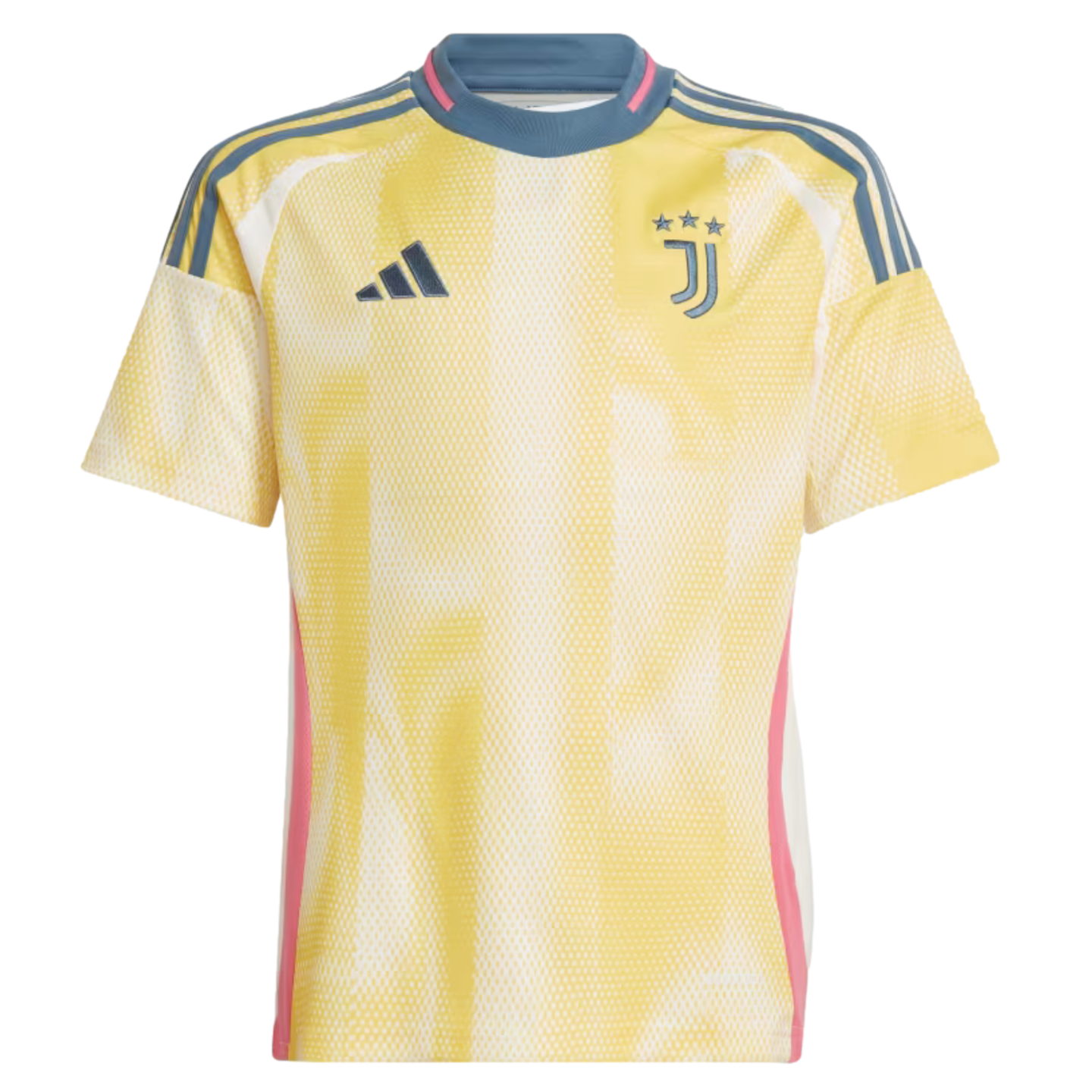 (ADID-JH1358) Camiseta de visitante juvenil Adidas Juventus 24/25 [PURSUL] (Lanzamiento 13/8/24)