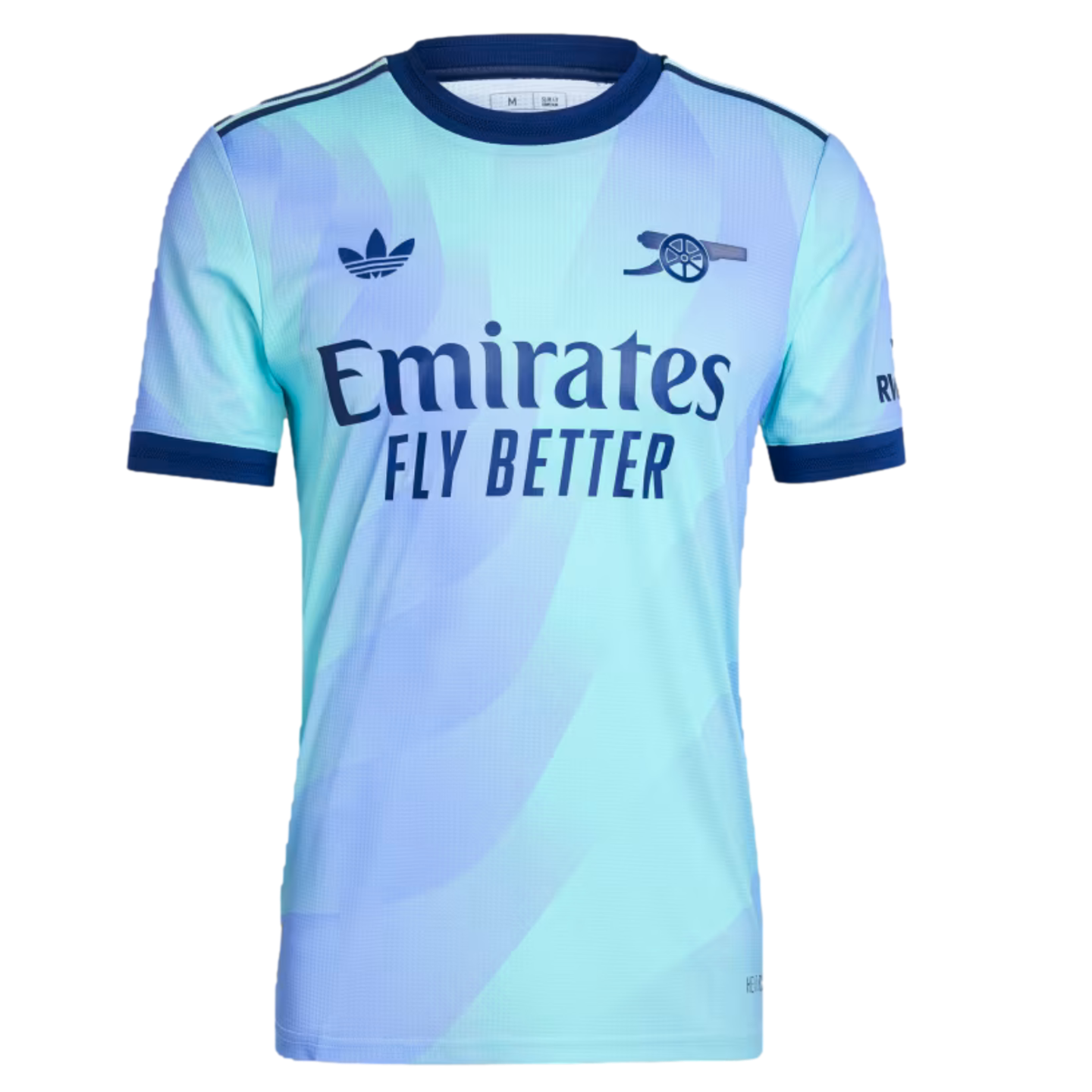 (ADID-IZ0112) Adidas Arsenal 24/25 Auténtica tercera camiseta [CLAQUA,LTFLPU] (Lanzamiento 14/8/24)