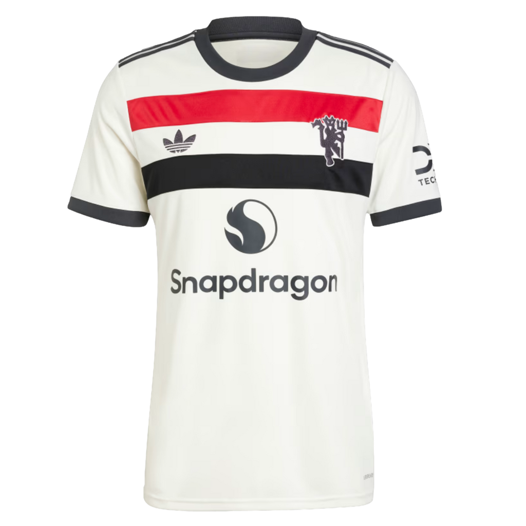 Adidas Manchester United 24/25 Third Jersey Soccer IY7806 White