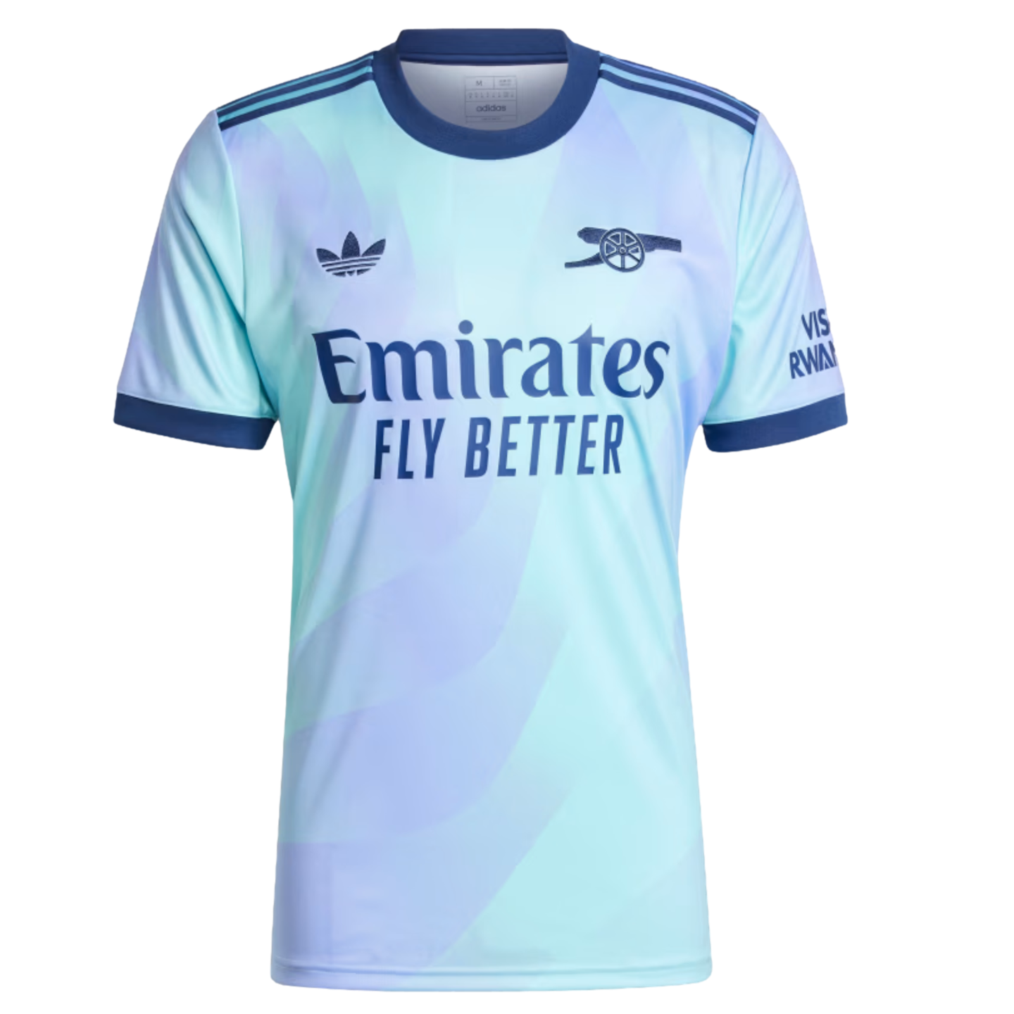 (ADID-IZ0114) Adidas Arsenal 24/25 Tercera camiseta [CLAQUA,LTFLPU] (Lanzamiento 14/8/24)