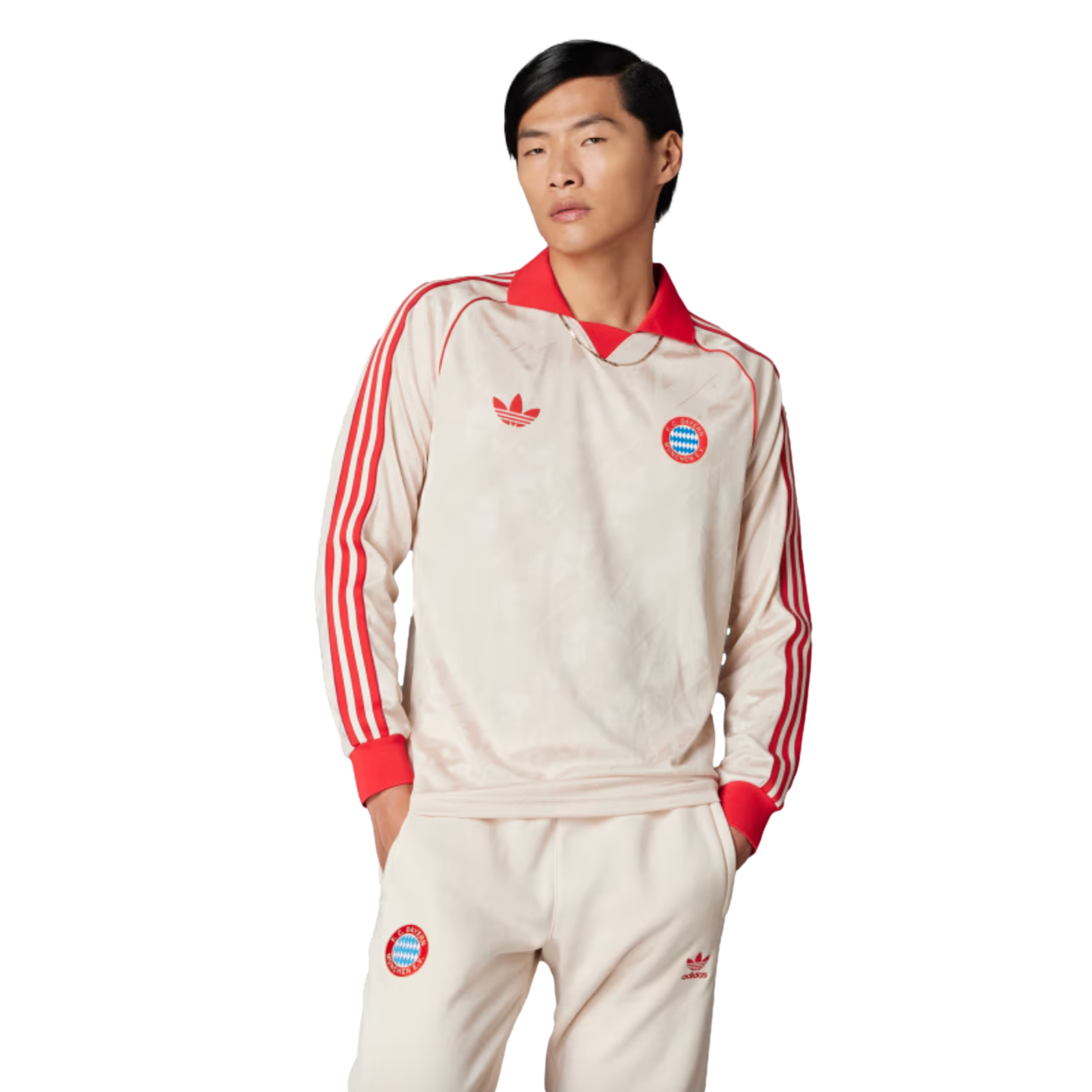 (ADID-IS6507) Camiseta Adidas Bayern Munich Lifestyler [LINO] (Lanzamiento 14/8/24)