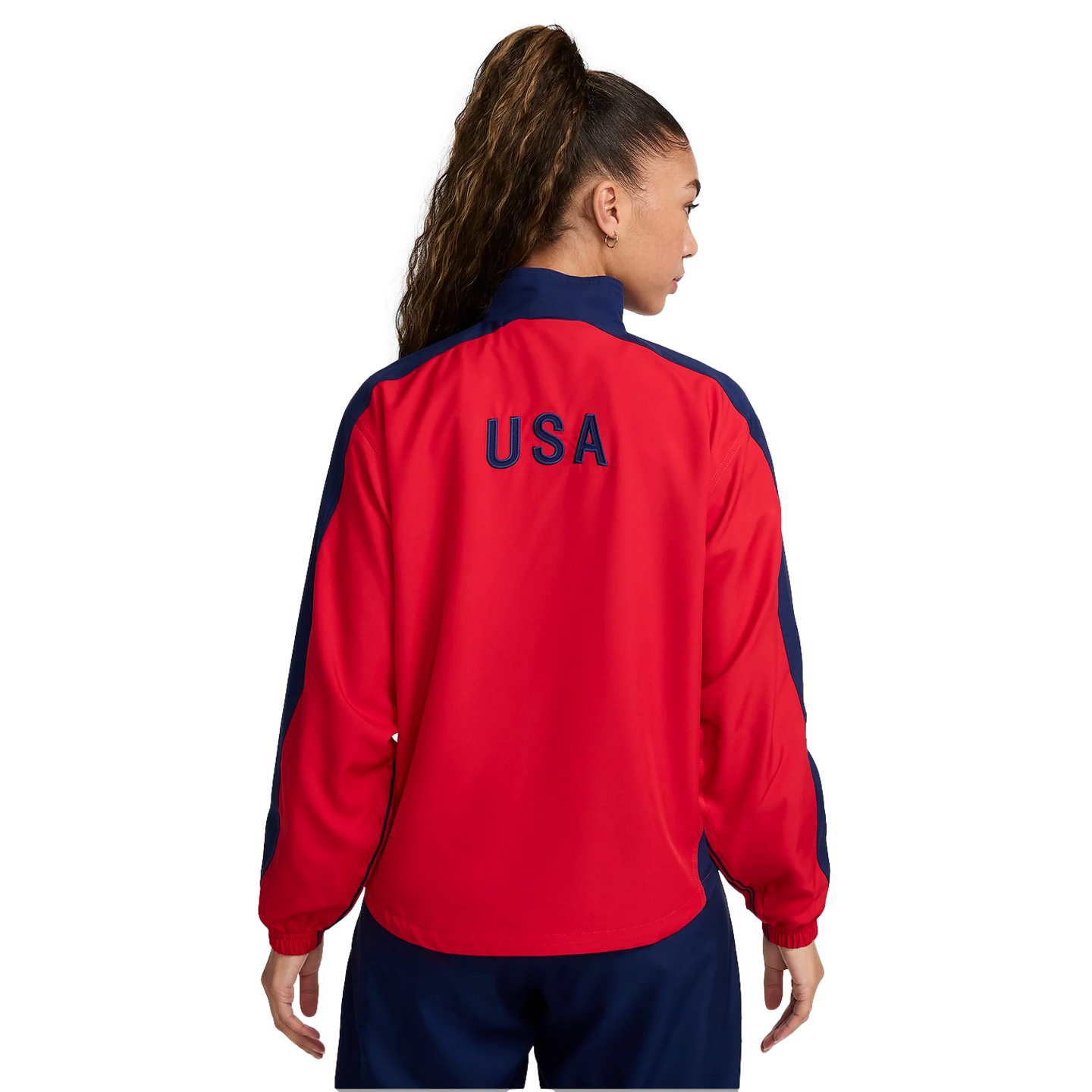 Veste de survêtement Nike USA 1999 pour femme, réédition de l'équipe nationale