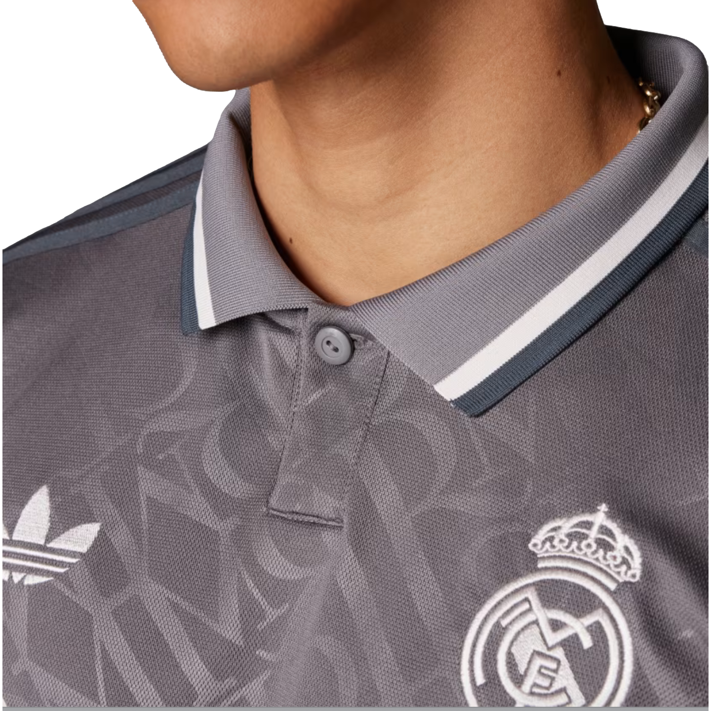adidas button jersey