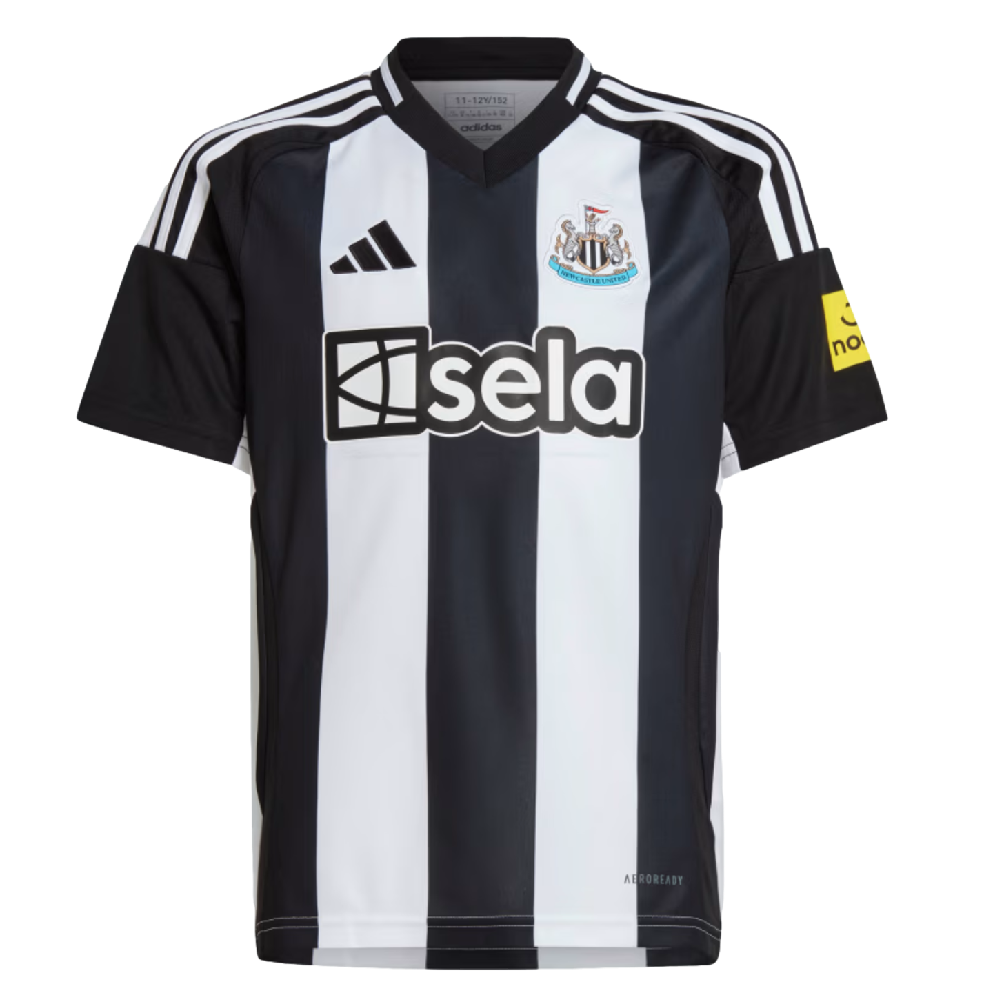 (ADID-JX6515) Camiseta de local juvenil Adidas Newcastle United 24/25 [NEGRO, BLANCO, ONIX] (Lanzamiento 1/6/24)