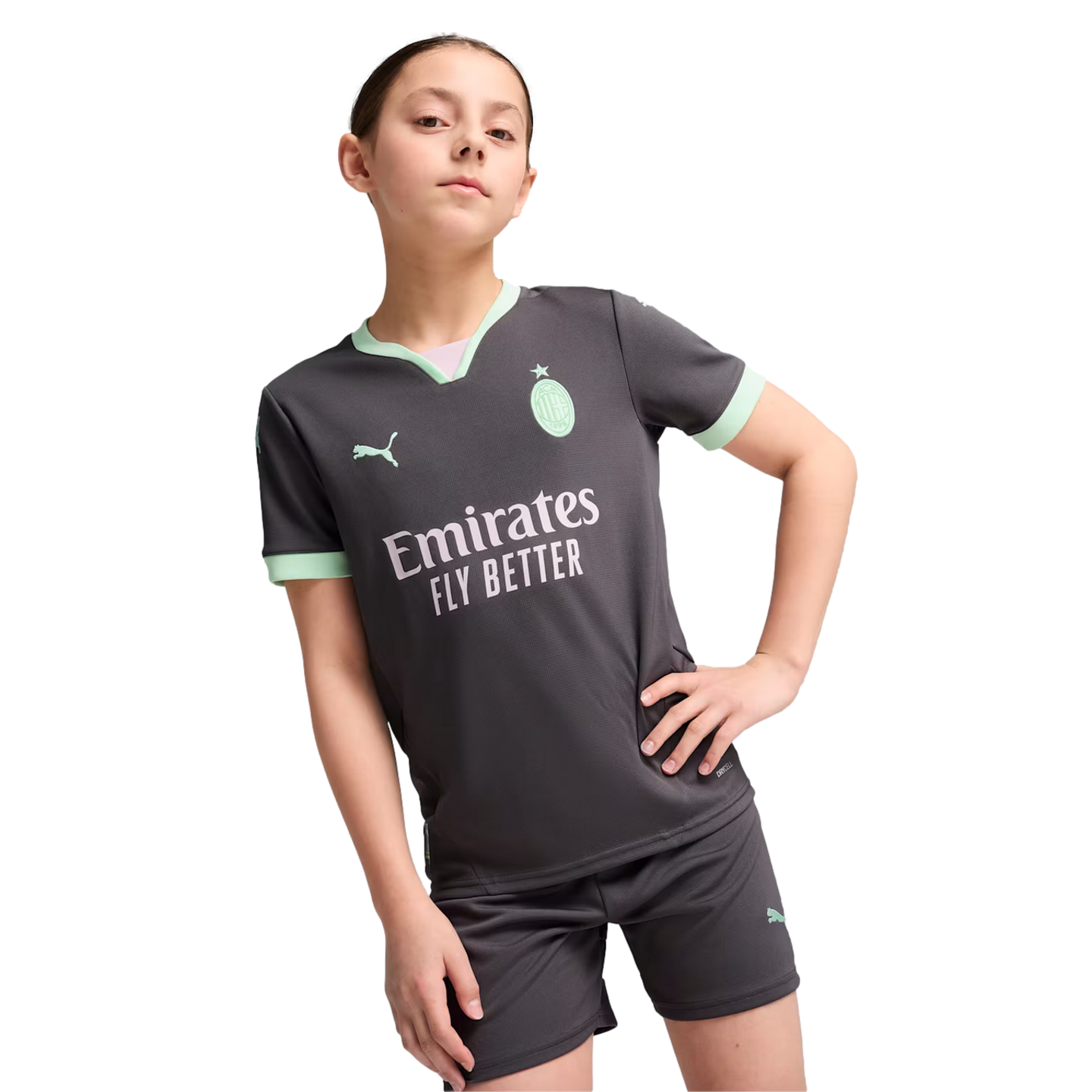 Maillot Puma AC Milan 24/25 pour enfant troisième génération