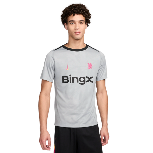 Nike Chelsea Academy Pro Pre-Match Jersey Soccer FQ2541-074 Grey