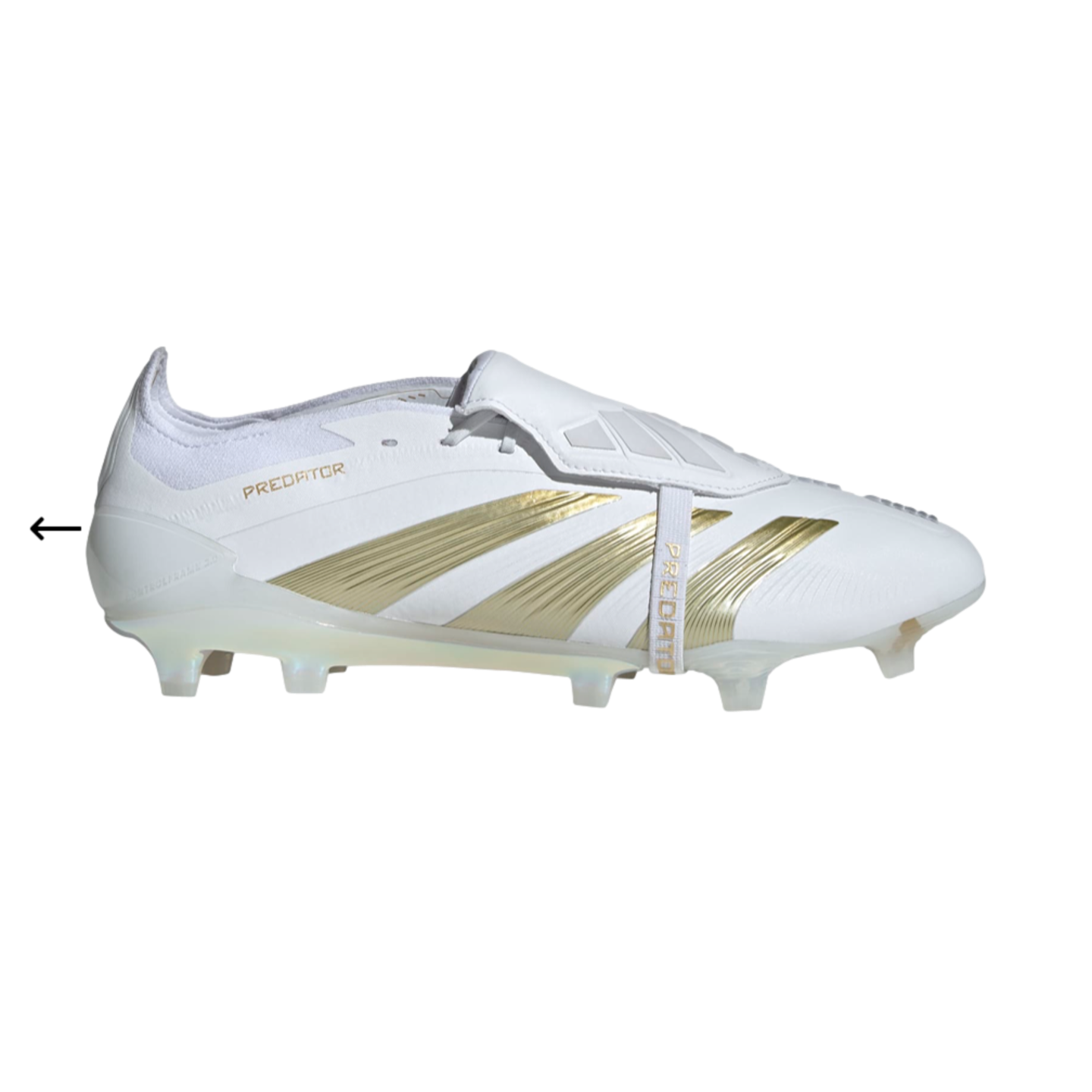 Chaussures à crampons pour terrain sec Adidas Predator Elite avec languette repliable