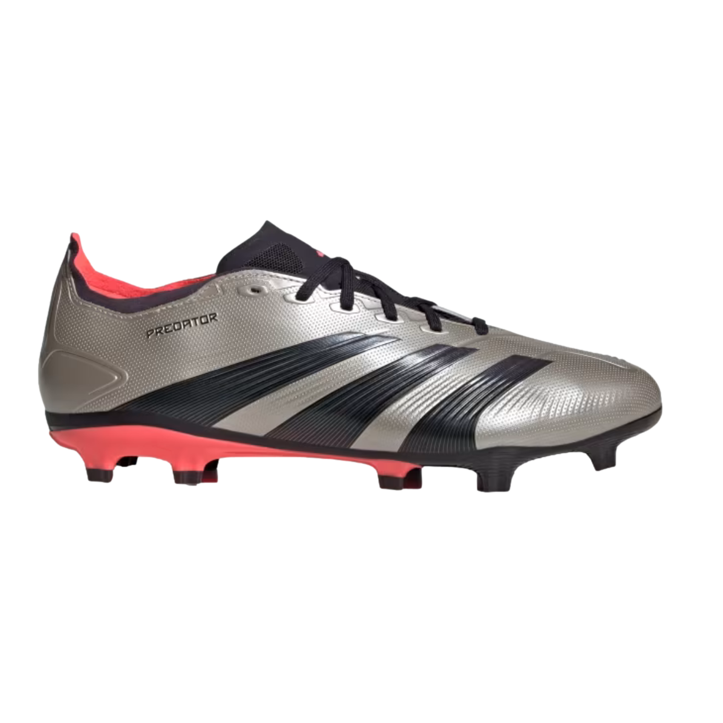 (ADID-IF6349) Chaussures de football à crampons pour terrain sec Adidas Predator League [PLAMET/AURBLA/TURBO] (Lancement le 23/09/24)