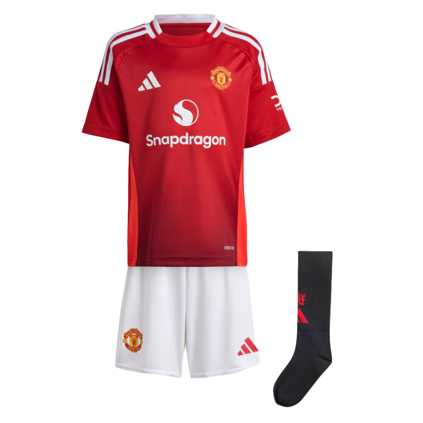 (ADID-IT1980) Mini-kit domicile pour tout-petits Adidas Manchester United 24/25 [MUFRED] (lancement le 15/07/24)