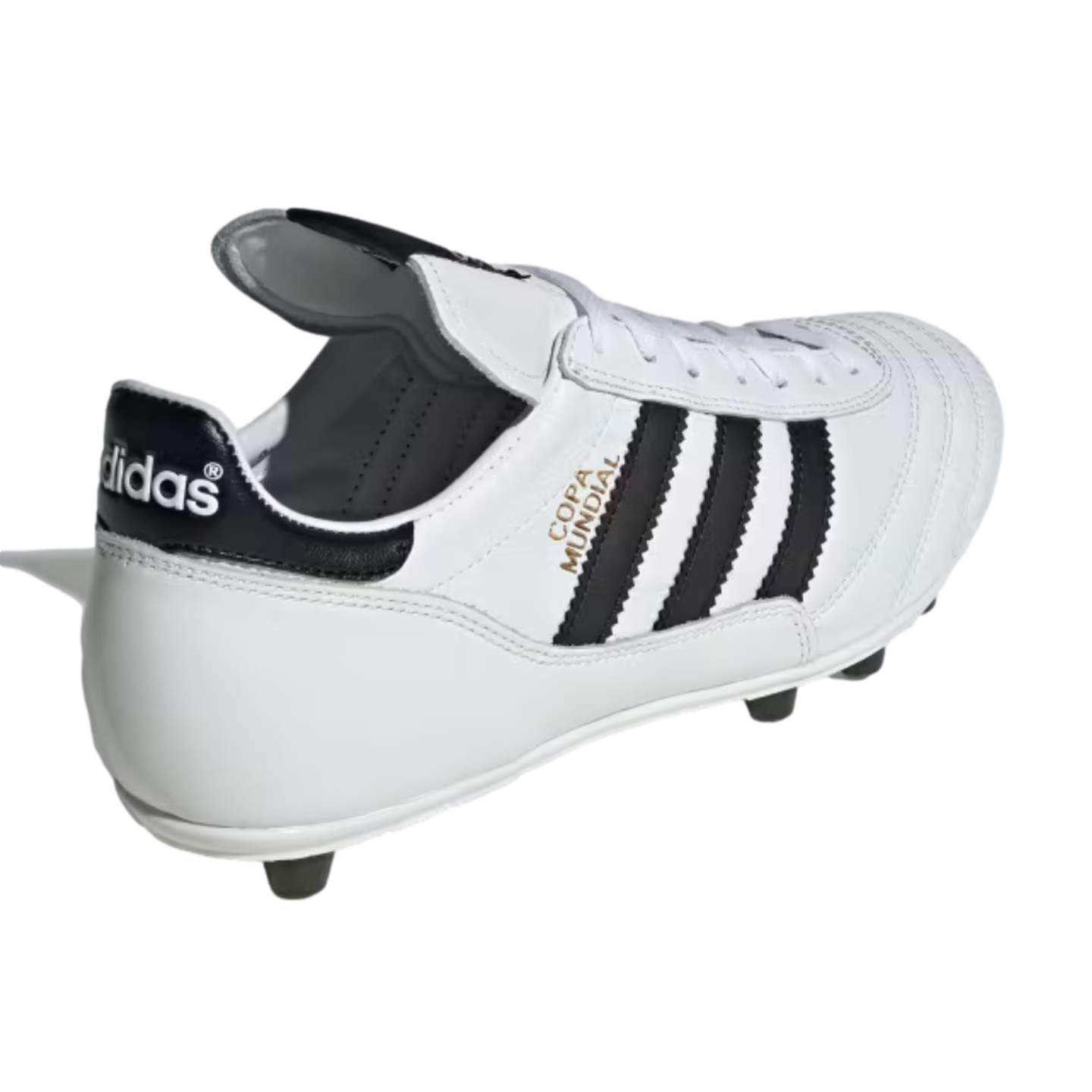 (ADID-ID4050) Chaussures de football pour terrain sec Adidas Copa Mundial [FTWWHT, CBLACK, GOLDMT] ​​(Lancement le 22/08/24)