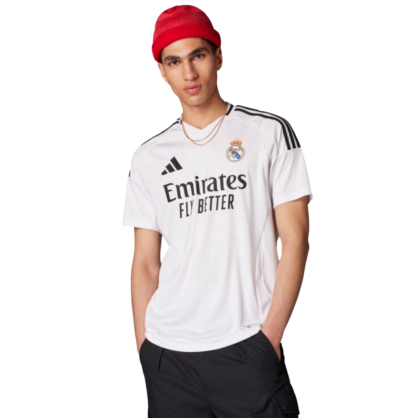 (ADID-IU5011) Camiseta Adidas Real Madrid 24/25 local [BLANCO] (Lanzamiento 19/06/24)