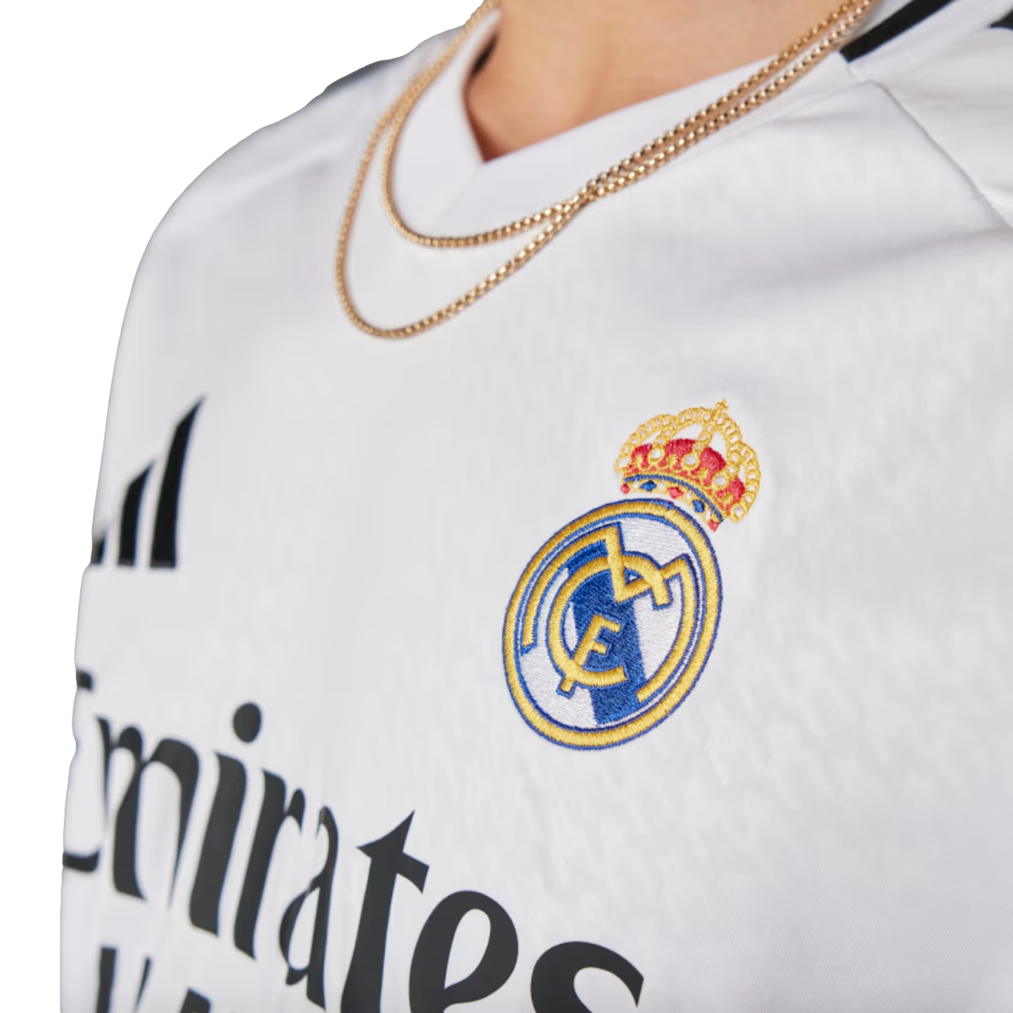 (ADID-IT3442) Camiseta de local de manga larga Adidas Real Madrid 24/25 [BLANCO] (Lanzamiento 19/06/24)