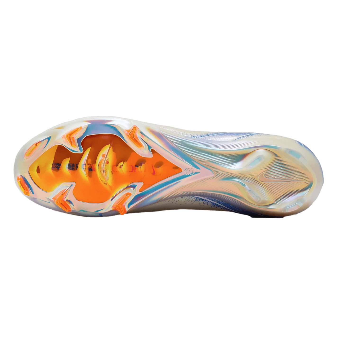 (NIKE-HJ4188-100) Zapatos para terreno firme Nike Mercurial Zoom Vapor 16 Elite [BLANCO/AZUL RACER] (Lanzamiento 7/3/24)