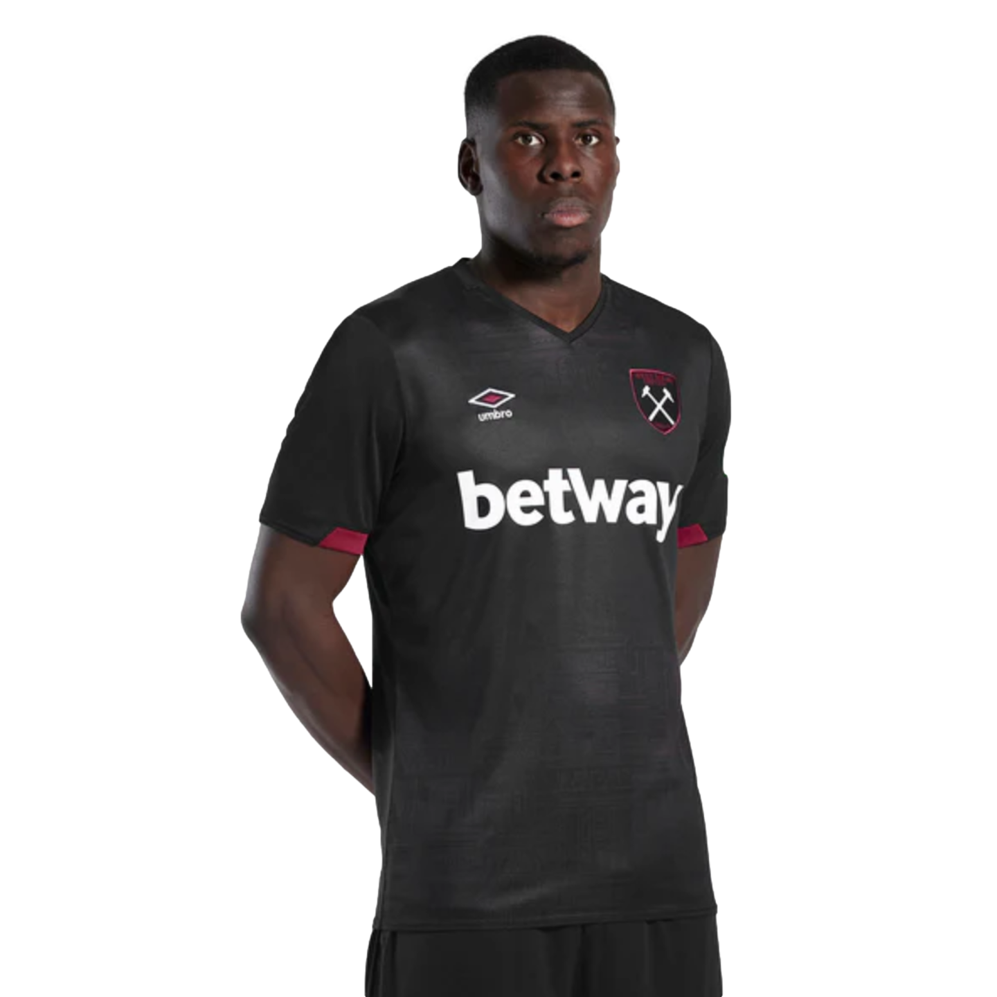 (UMBO-UUM199716U-KIT) Camiseta visitante Umbro West Ham 24/25 (lanzamiento 20/06/24)