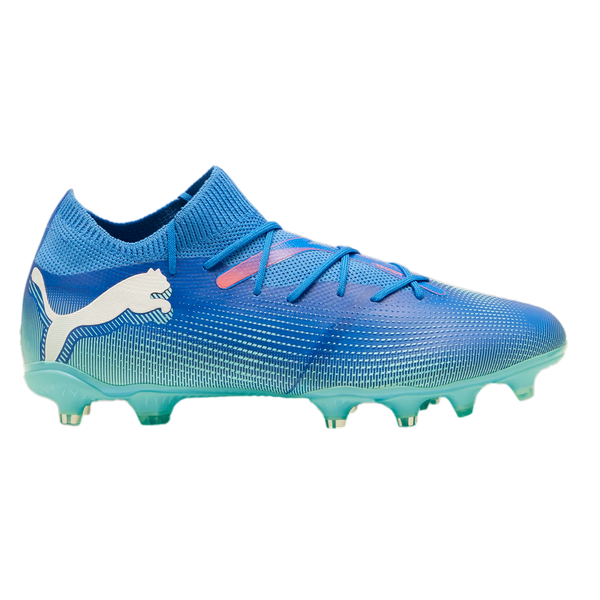 Puma Future 7 Match Firm Ground Cleats Soccer 107931-01 Blue