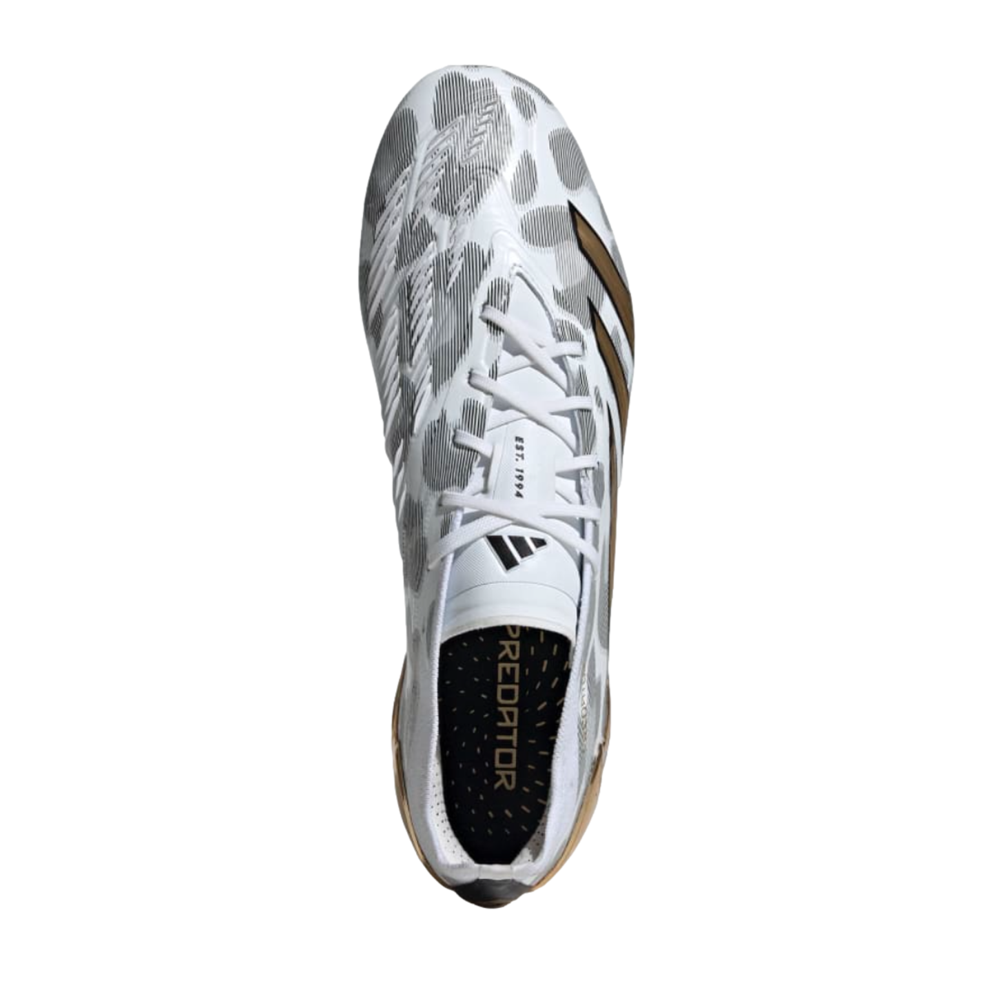 (ADID-ID0698) Zapatos para terreno firme Adidas Predator Elite Player Pack [FTWWHT,CBLACK,GOLDMT] ​​(Lanzamiento 8/1/24)