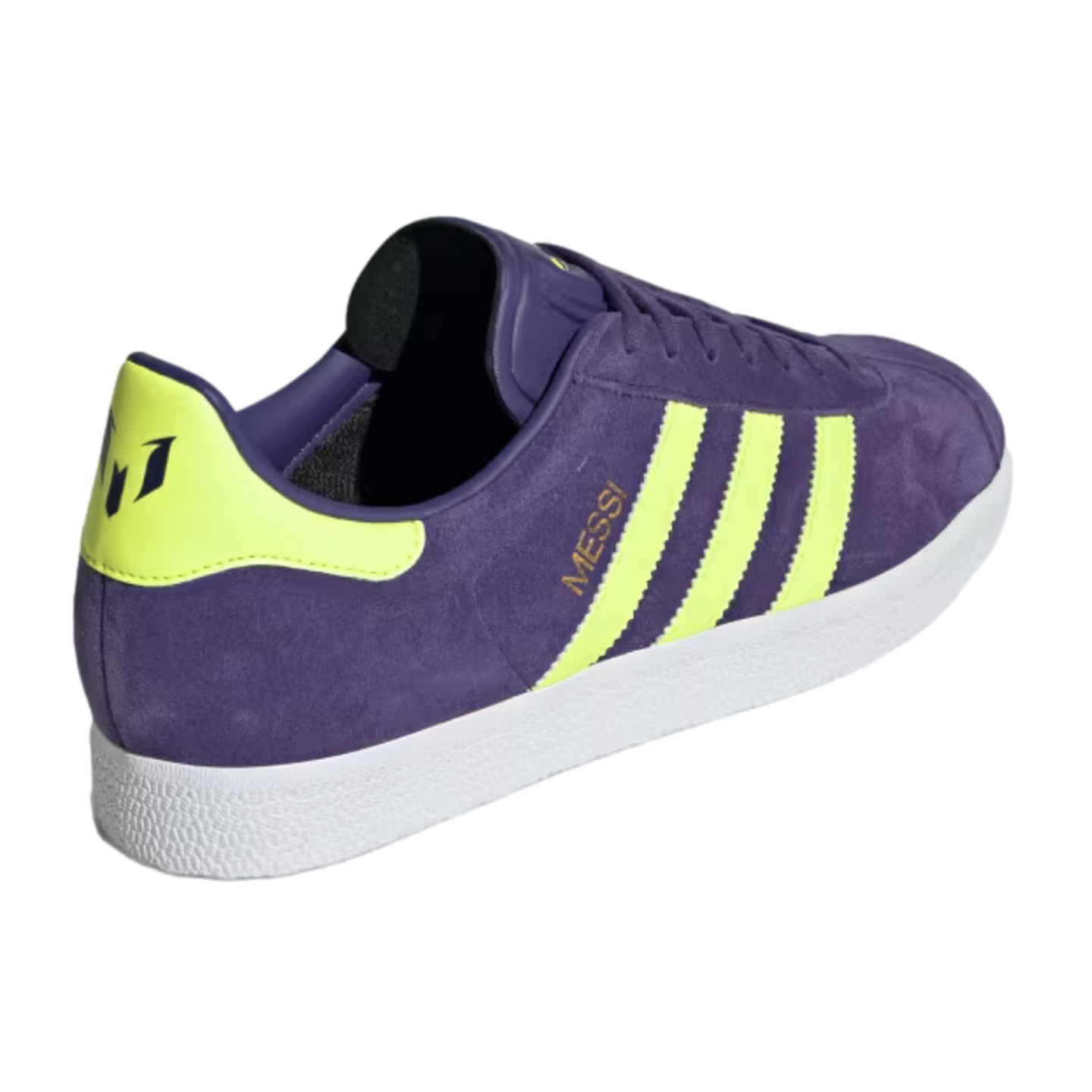 (ADID-IH8164) Chaussures d'intérieur Adidas Gazelle Messi [UNIPUR/LUCLEM/FTWWHT] (Lancement le 10/10/24)