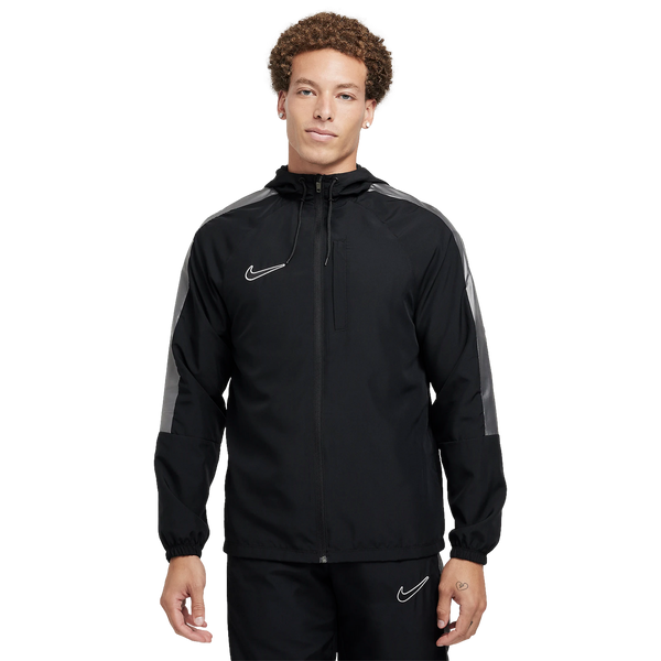 Nike Academy Water Repellant Hooded Jacket Soccer FZ0585-010 Black