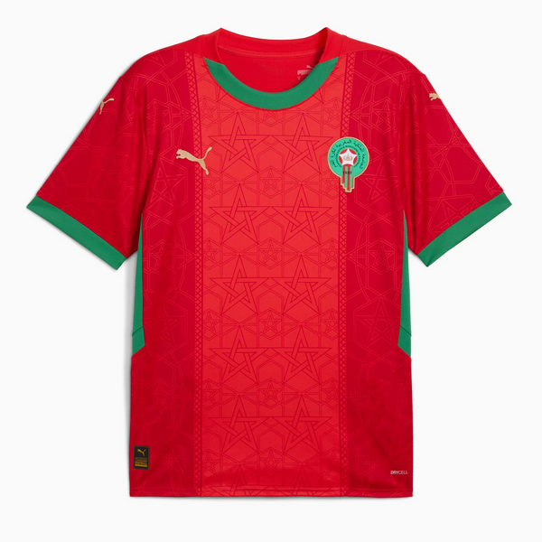 Puma Morocco 2025 Home Jersey Soccer 777696-01 Red