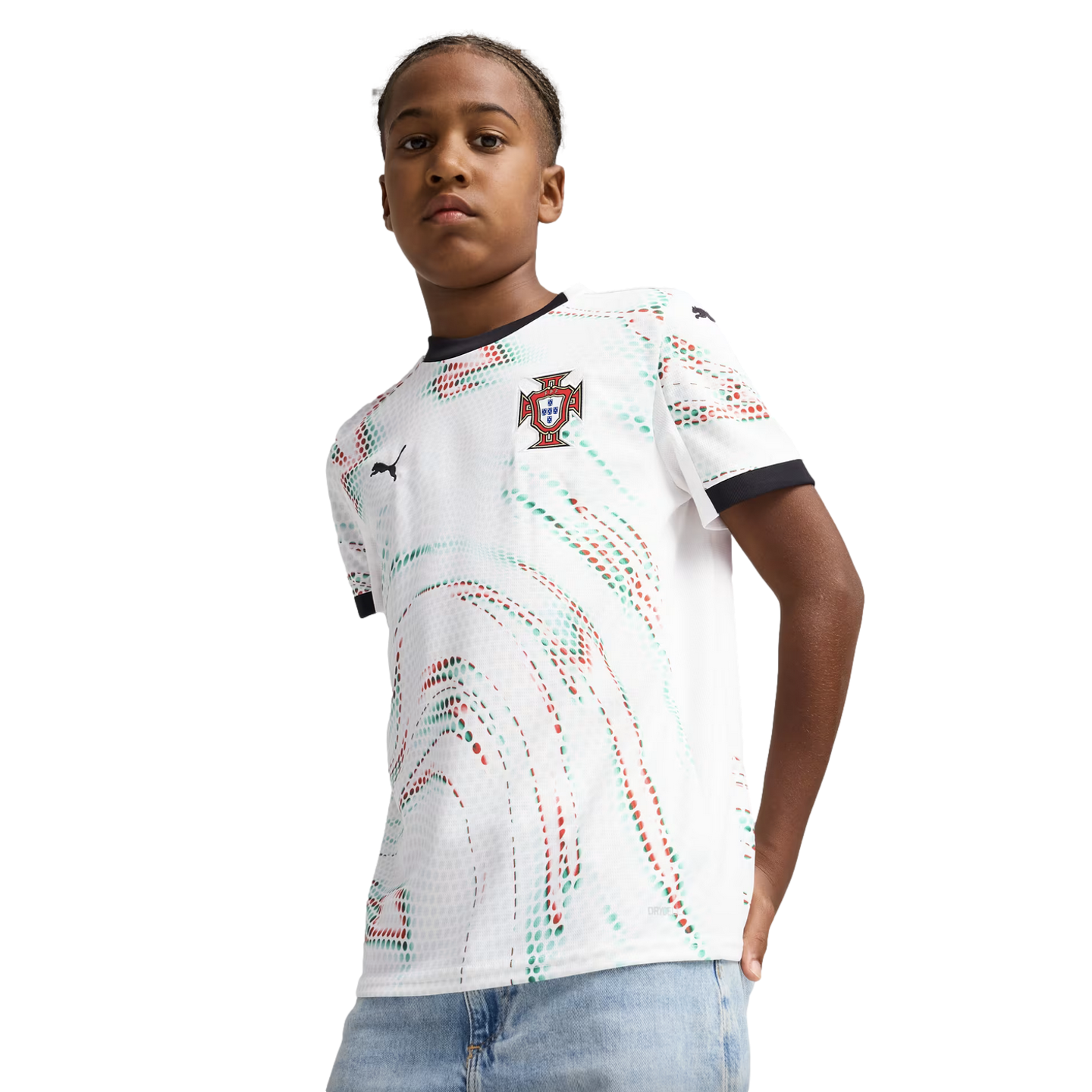 Puma Portugal 2025 Youth Away Jersey