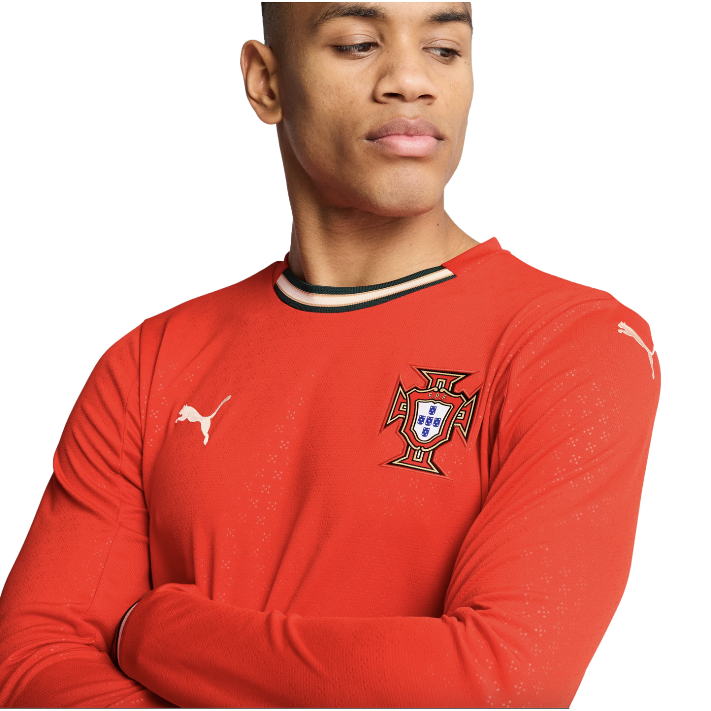 Puma Portugal 2025 Long Sleeve Home Jersey