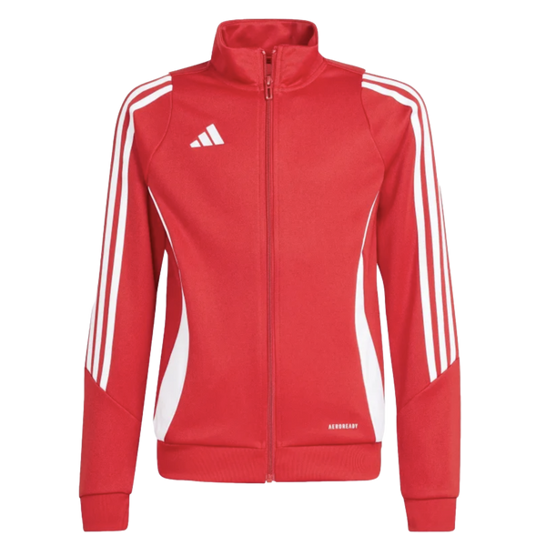 Adidas Tiro 24 Youth Training Jacket Soccer IR7502 Red