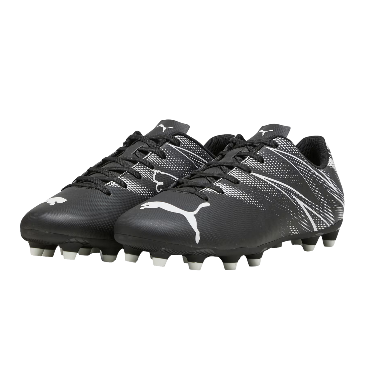 Puma Attacanto Firm Ground Cleats Soccer 107477-01 Black