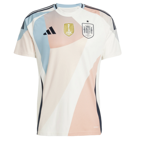 Adidas Spain 2025 Away Jersey Soccer JF2648 White