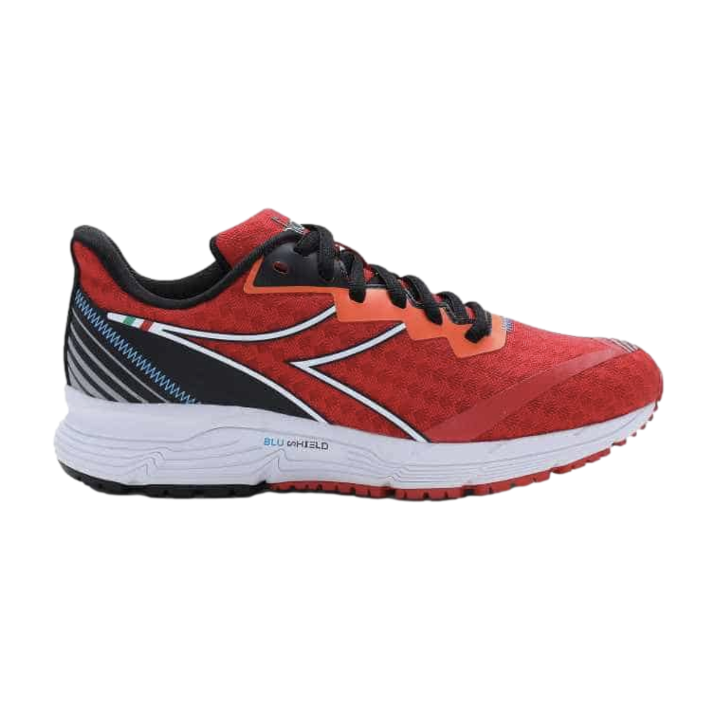 (DIAD-101.178043-C9817) Diadora Mythos Blushield Volo 2 Youth Running Shoes [Red/White/Vermillion]