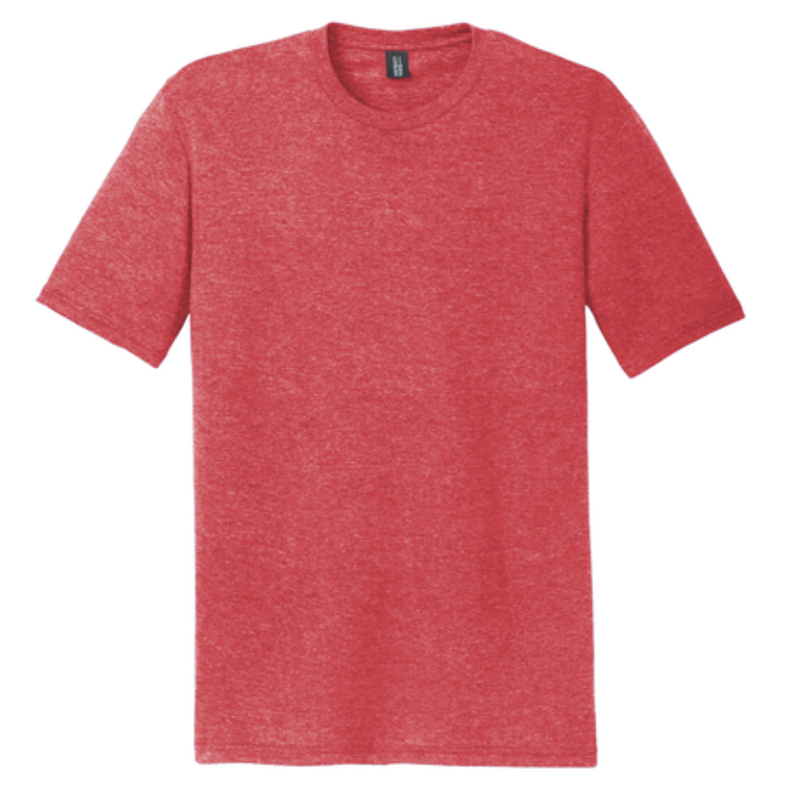 District Perfect Tri Tee Men's - Red Frost