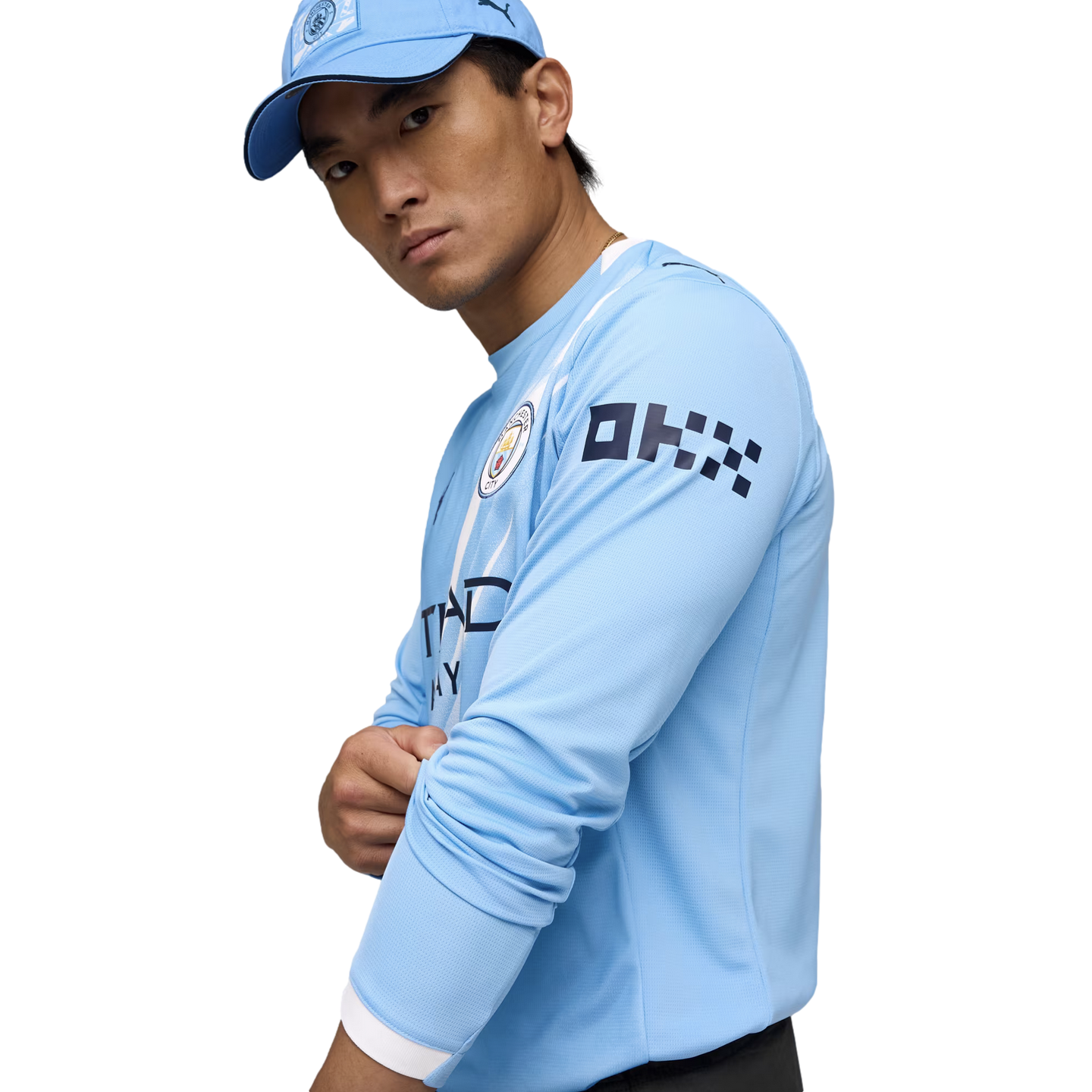 Puma Manchester City 25/26 Long Sleeve Home Jersey 780339-01