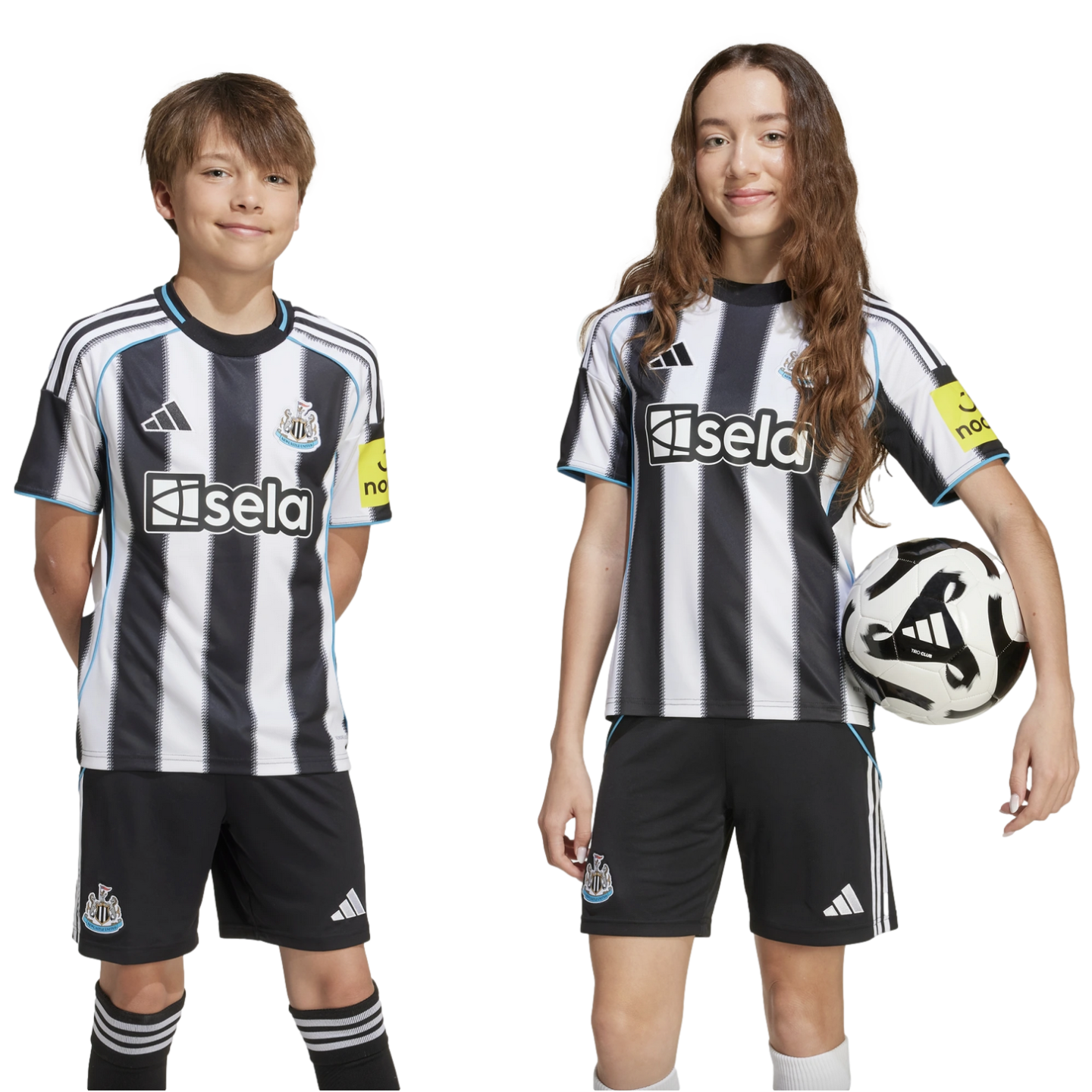 Adidas Newcastle United 25/26 Youth Home Jersey JJ2252