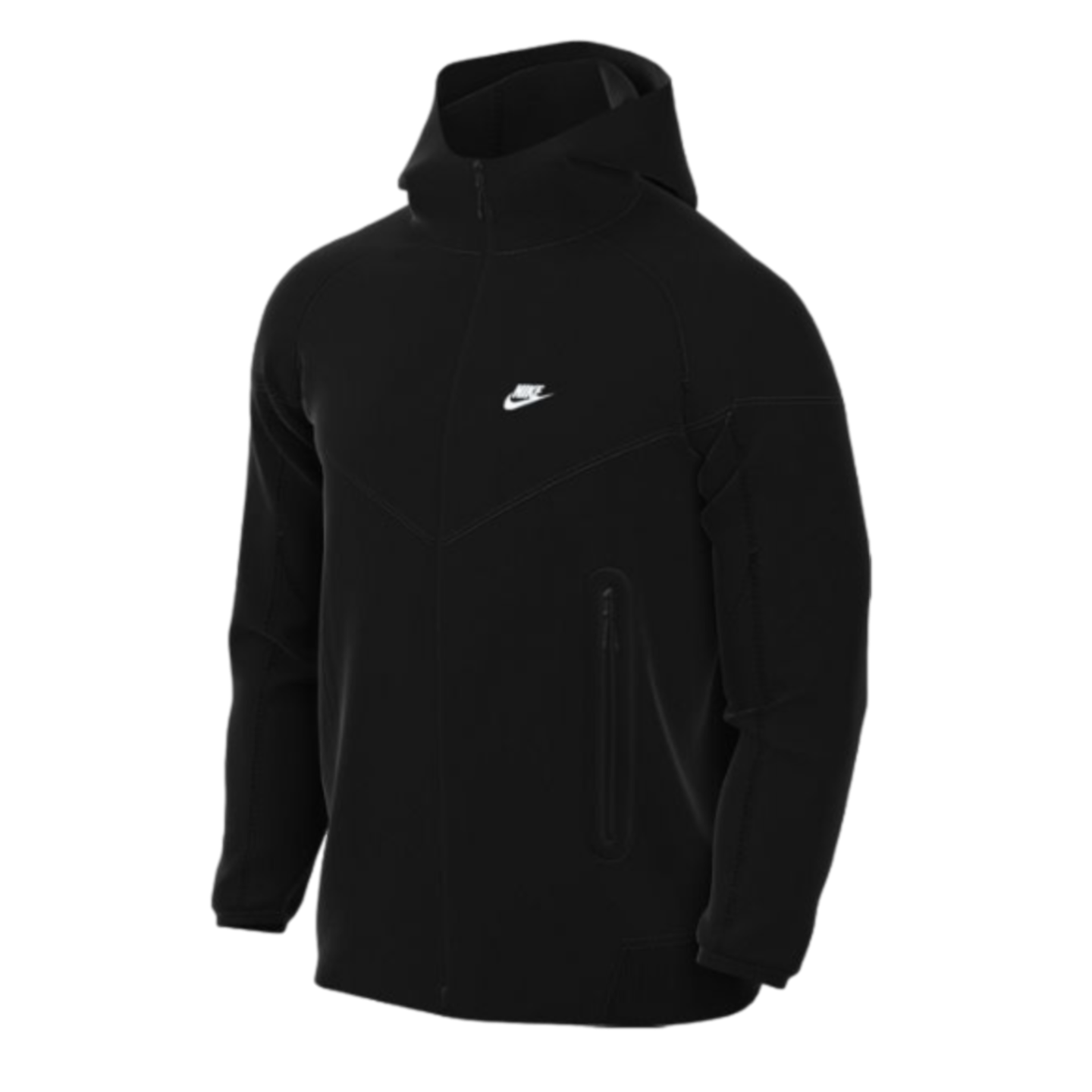 Nike Team Tech Fleece Windrunner Full Zip Hoodie - Black FQ1883-010