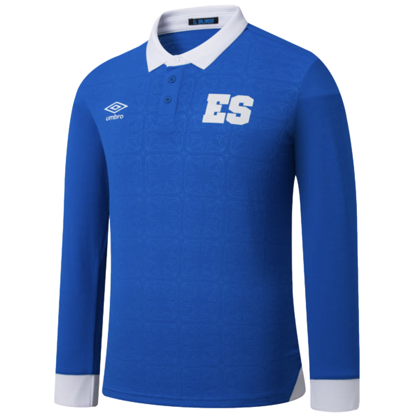 Umbro El Salvador 25/26 Long Sleeve Home Jersey UUM1ESJS625101-KIT
