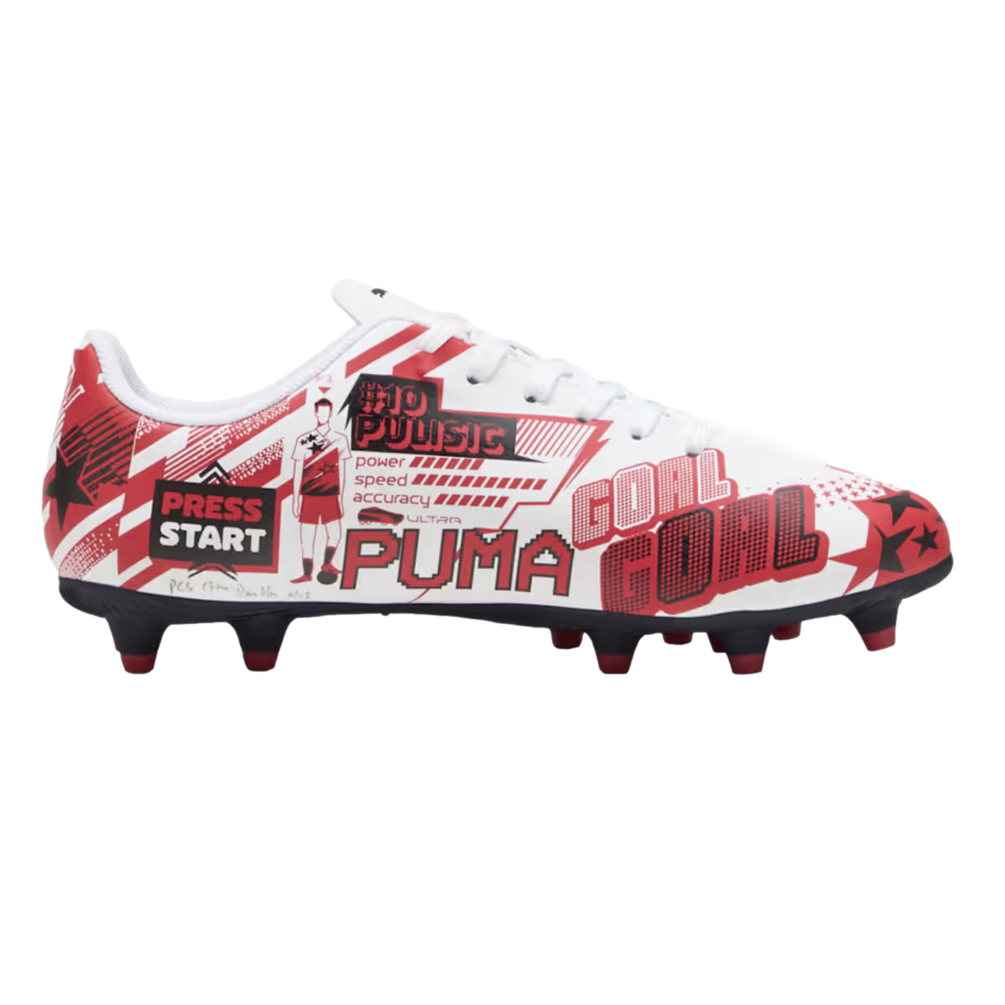 Puma Ultra CP Pulisic Legacy Youth Firm Ground Cleats 108775-05