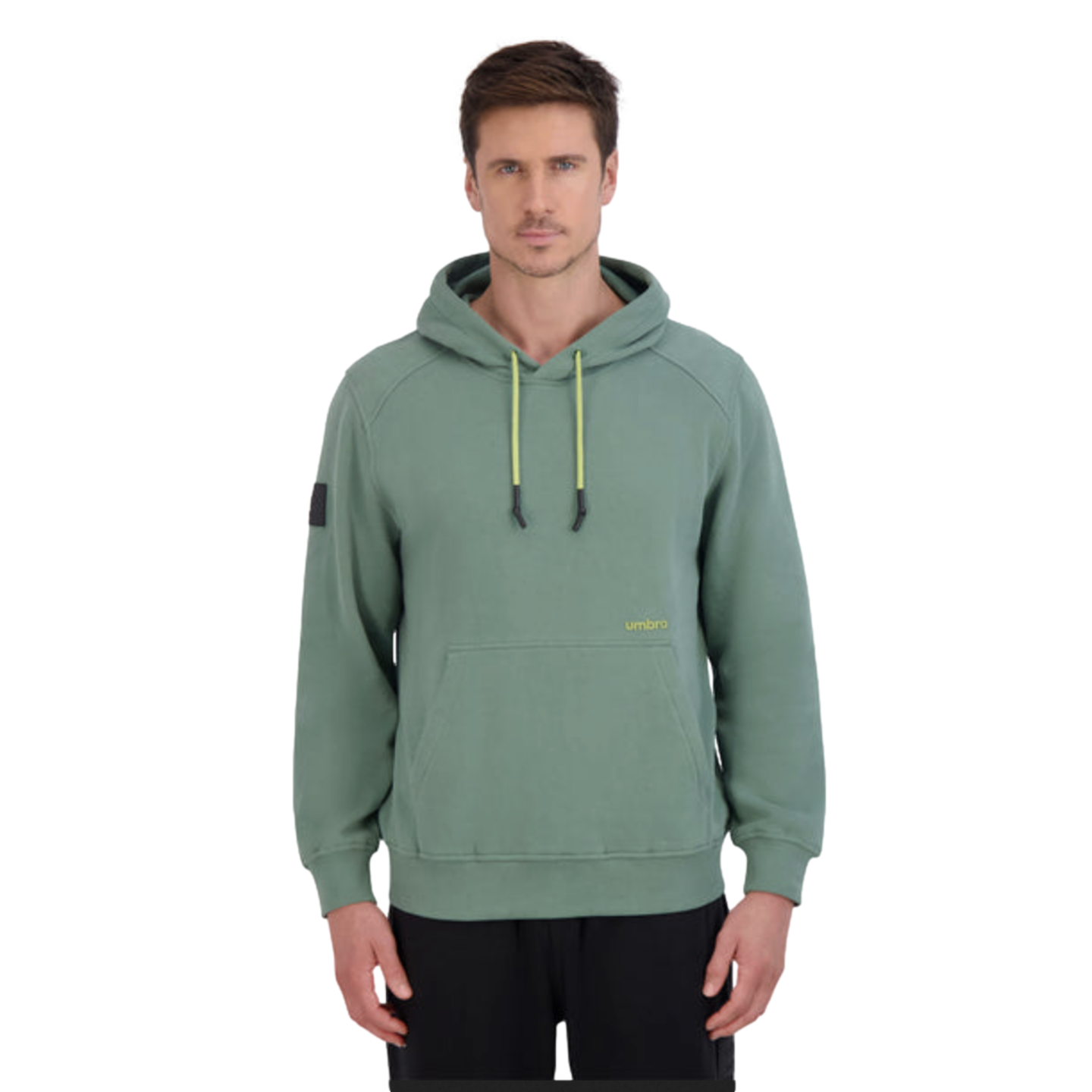 Umbro Core Essentials Hoodie -Sage Green UUM1UBUF-U3R