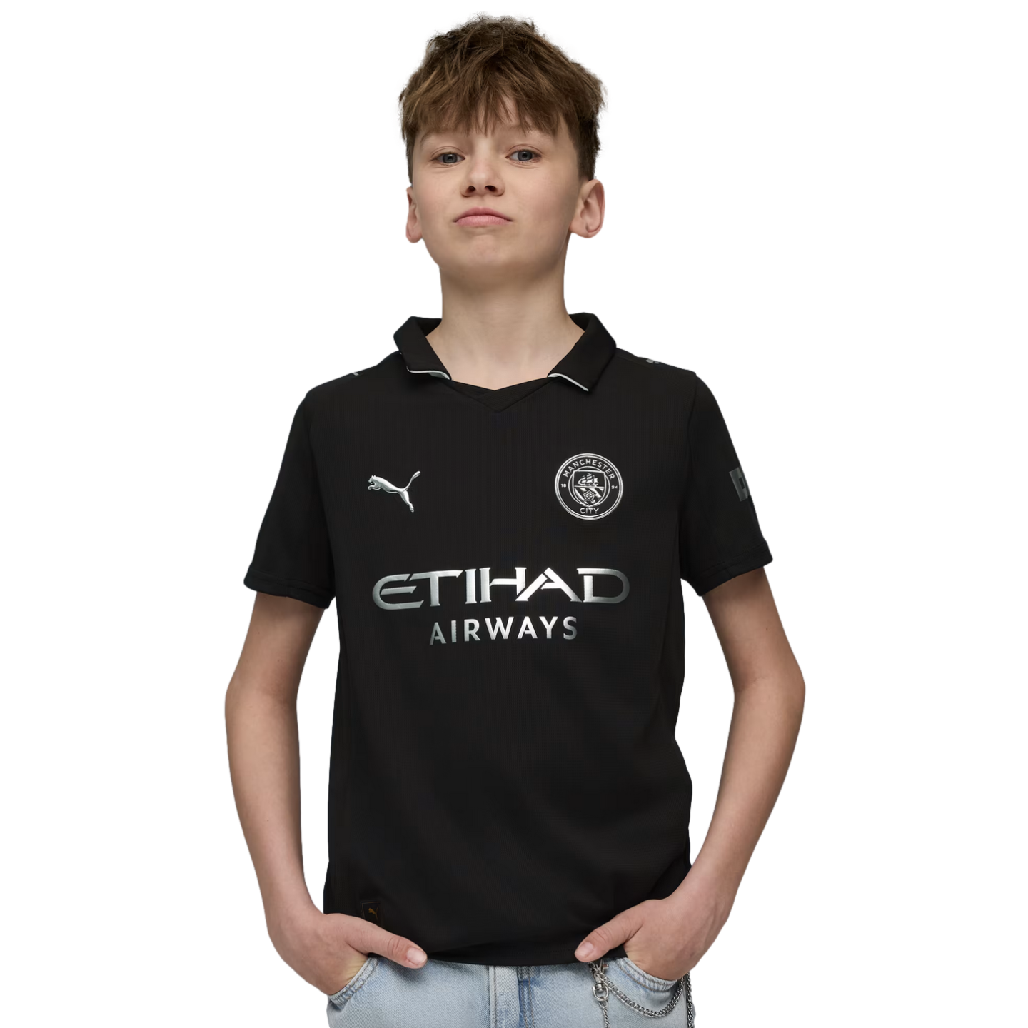Puma Manchester City 25/26 Youth Away Jersey 780353-02
