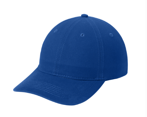 Port & CO Brushed Twill Low Profile Cap - Royal