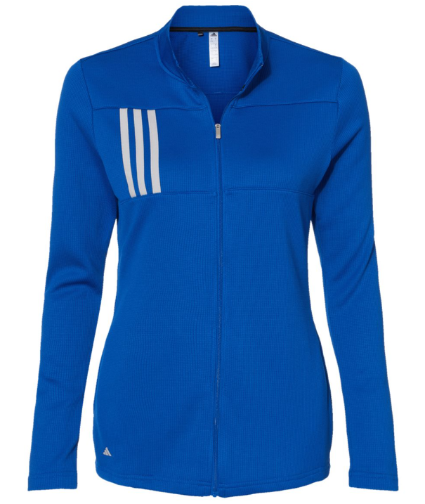 Women's 3-Stripes Double Knit Full-Zip - Royal Royal