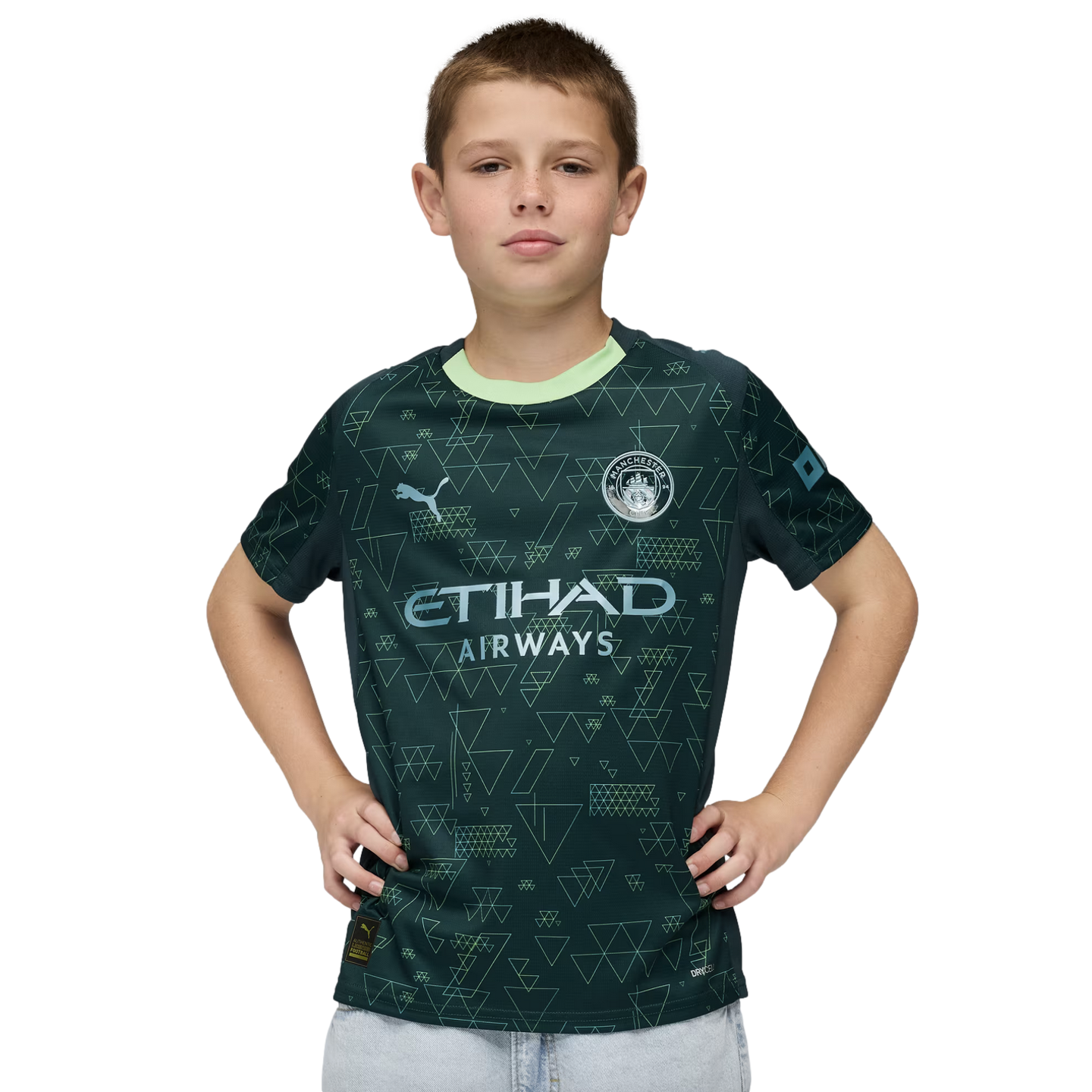 Puma Manchester City 25/26 Youth Fourth Jersey