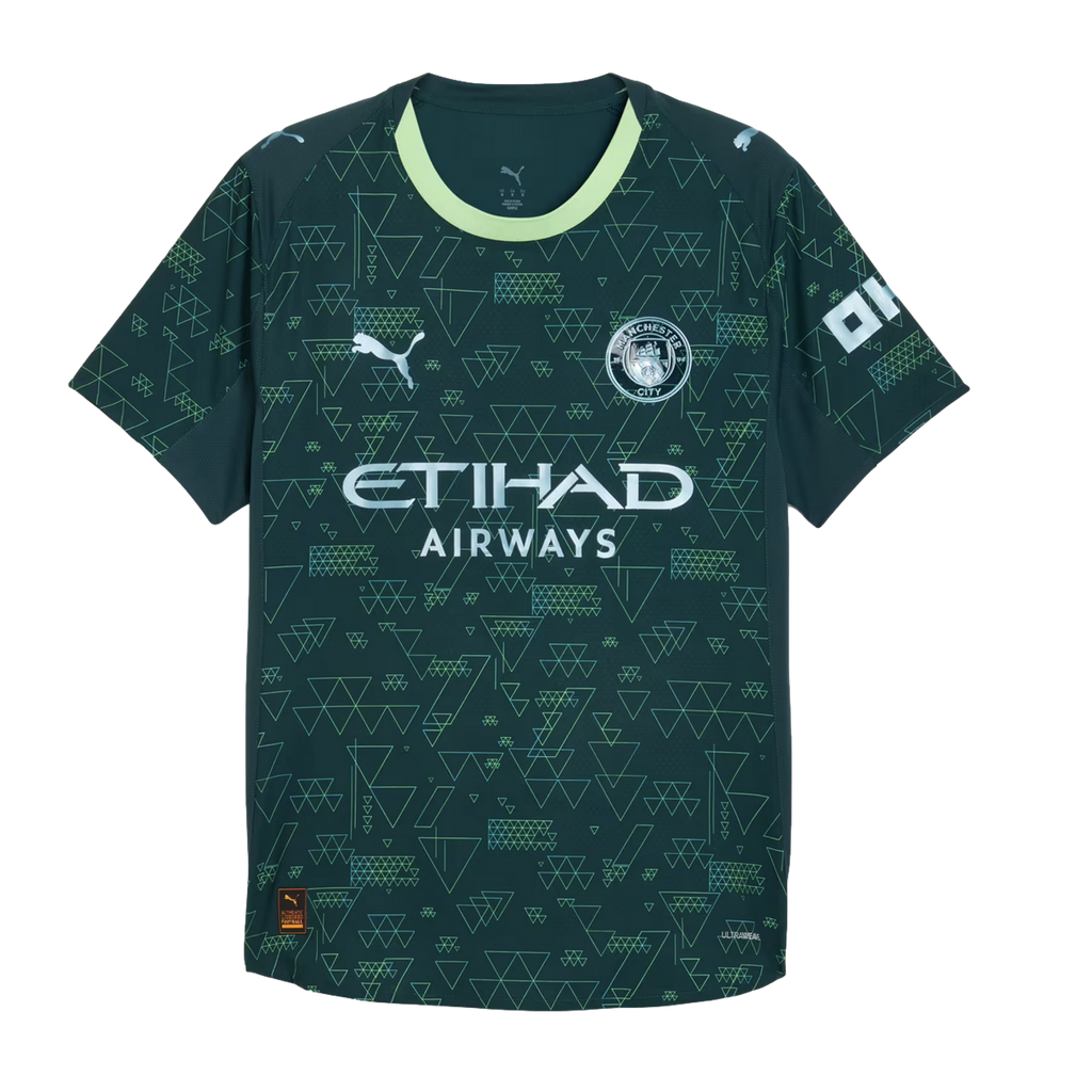 Puma Manchester City 25/26 Authentic Fourth Jersey Soccer 782691