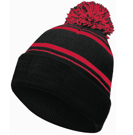 Augusta Homecoming Beanie - Black/Red