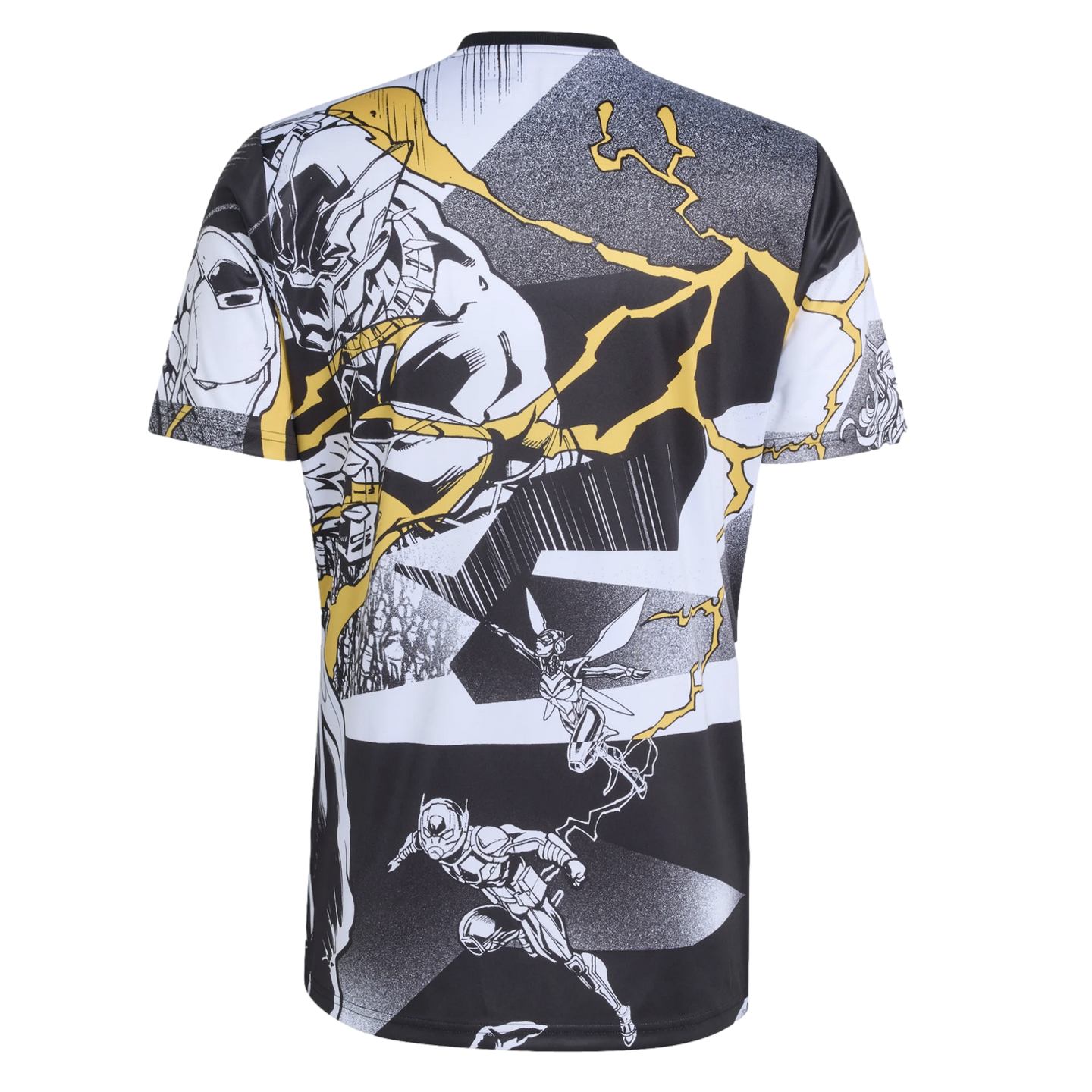 Adidas Real Madrid x Marvel x All Blacks Pre-Match Jersey Soccer