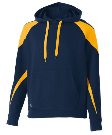 Holloway Prospect Adult Hoodie - Navy/Gold
