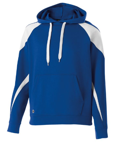 Holloway Prospect Adult Hoodie - Royal/White