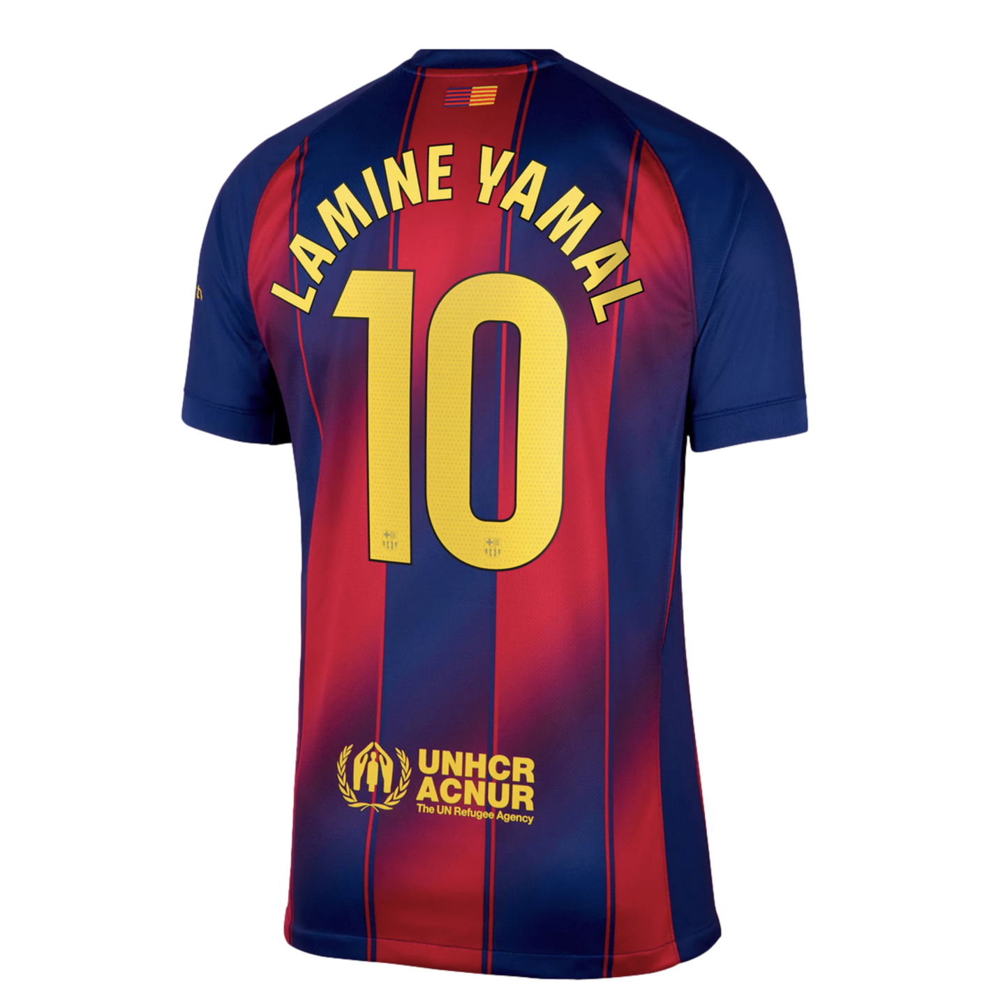 Nike Barcelona 25/26 Lamine Yamal #10 Youth Home Jersey