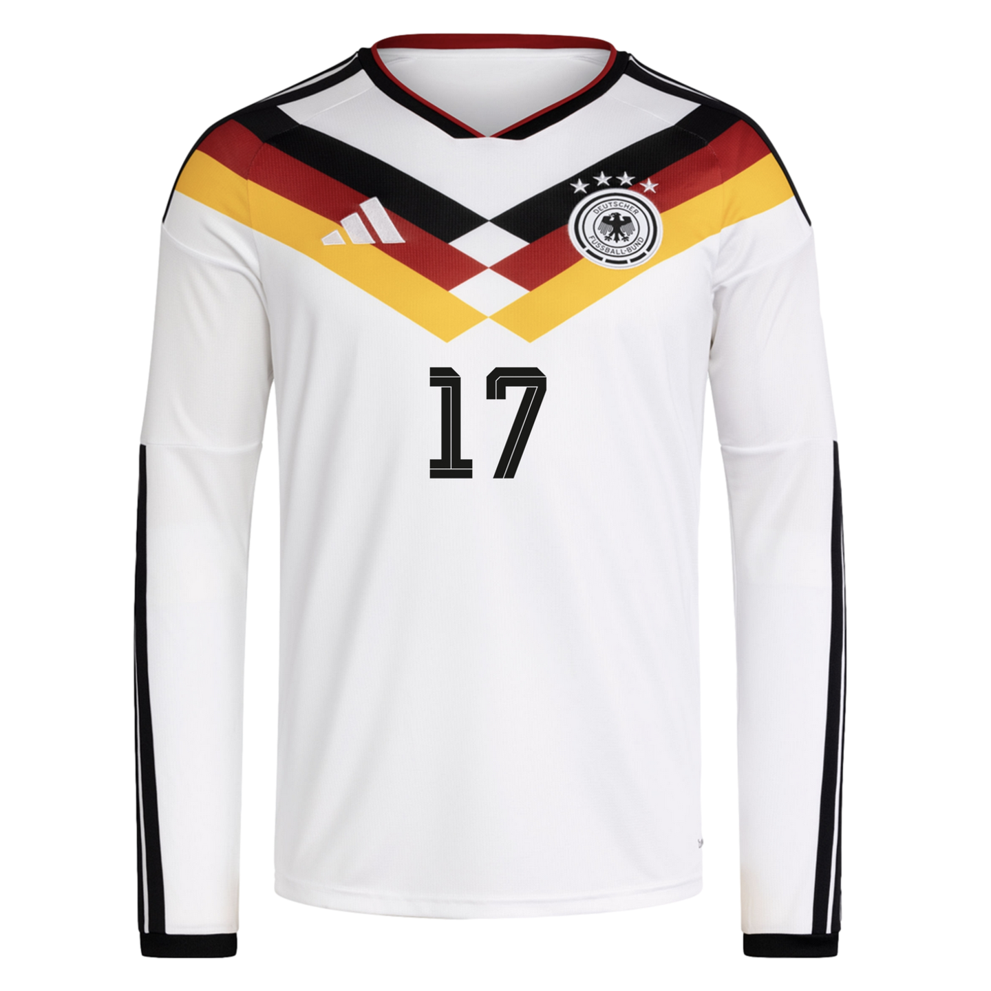 Adidas Germany 2026 Wirtz #17 Long Sleeve Home Jersey